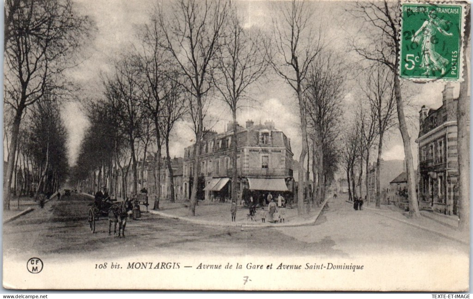 45 MONTARGIS -- Avenues De La Gare & Saint Dominique  - Montargis