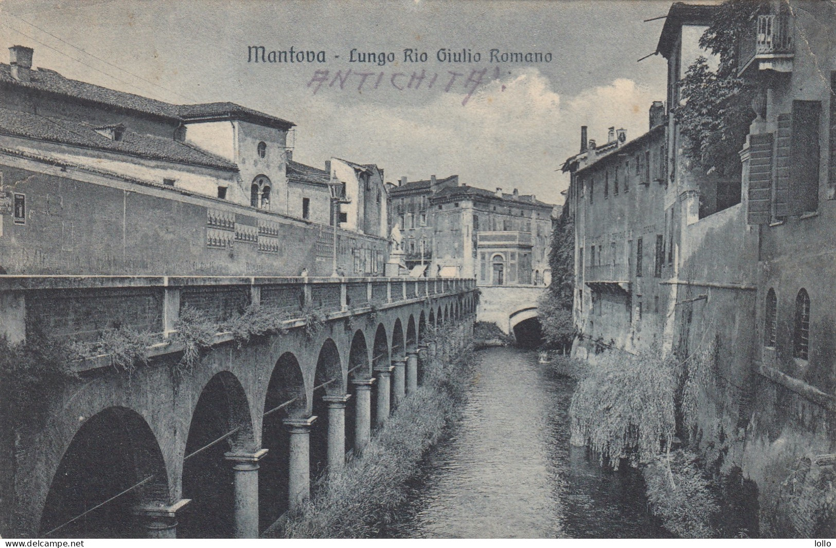 Lombardia  -  Mantova  -  Lungo Rio Giulio Romano  - F. Piccolo  -  Viagg - Bella Veduta - Mantova