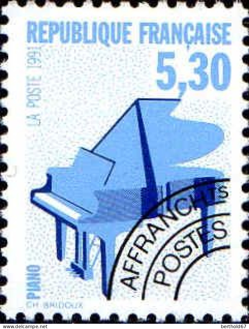 France Préo N** Yv:222 Mi:2880A Piano - 1989-2008