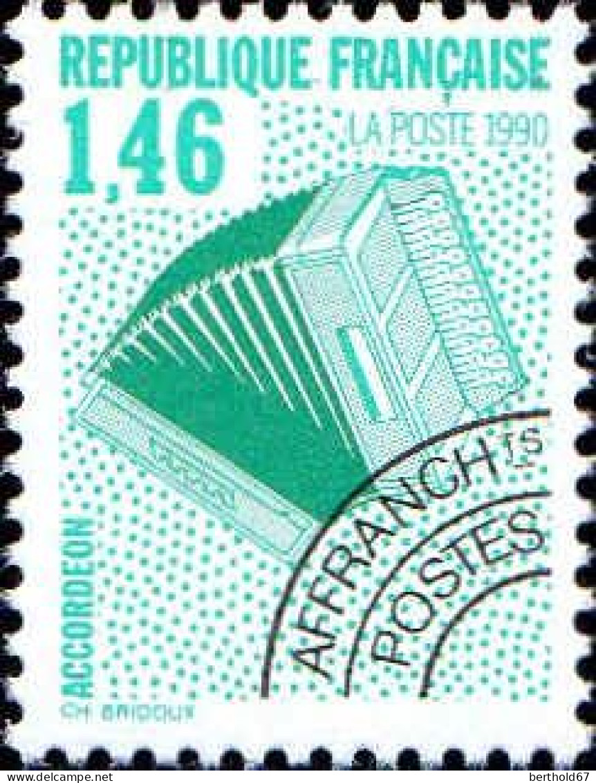 France Préo N** Yv:206 Mi:2791 Accordéon - 1989-2008