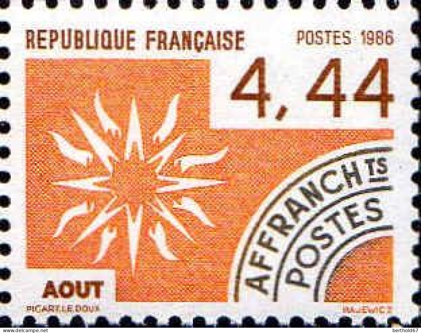 France Préo N** Yv:193 Mi:2530 Août - 1964-1988