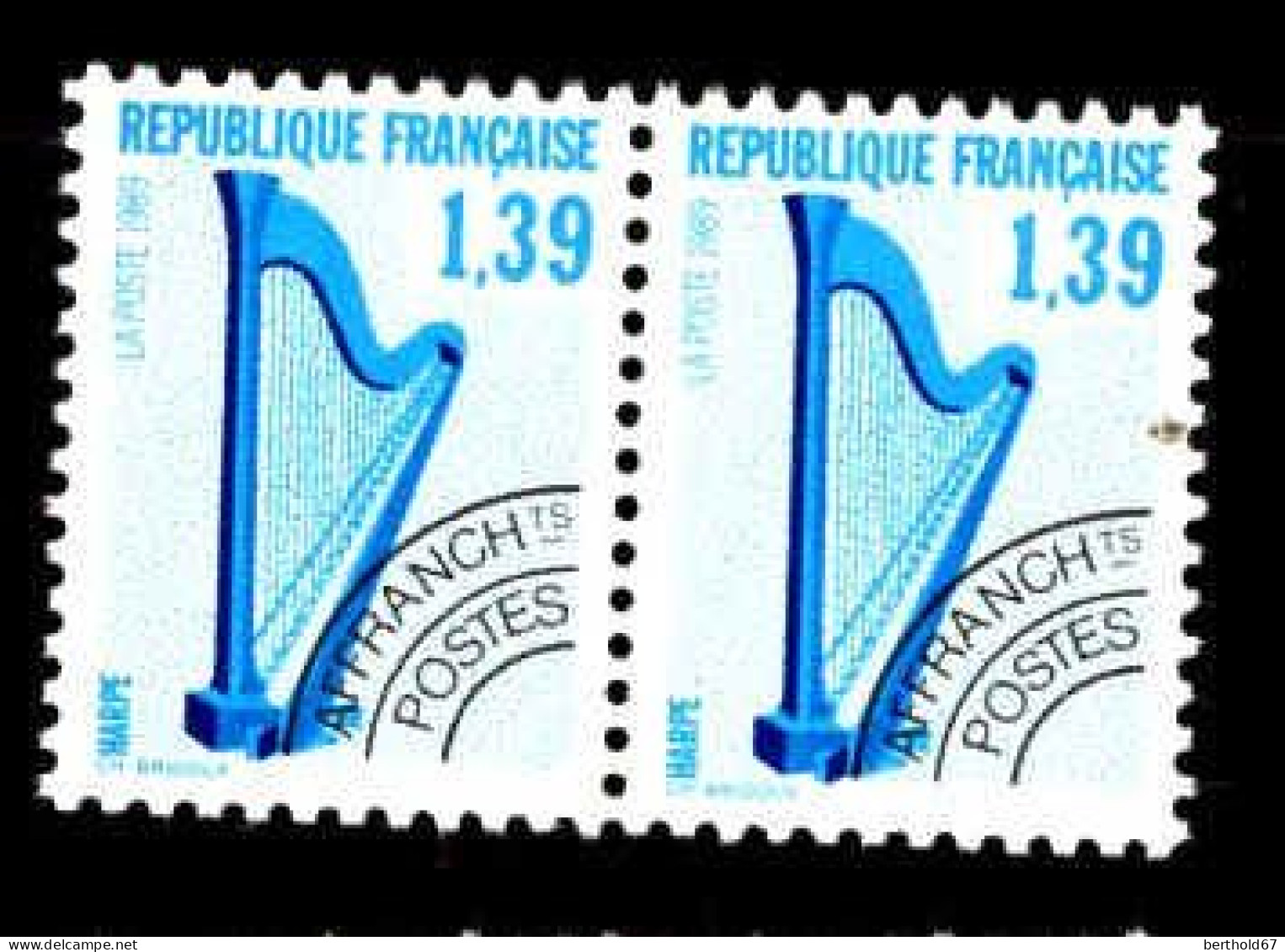 France Préo N** Yv:202 Mi:2739C Harpe Paire - 1989-2008