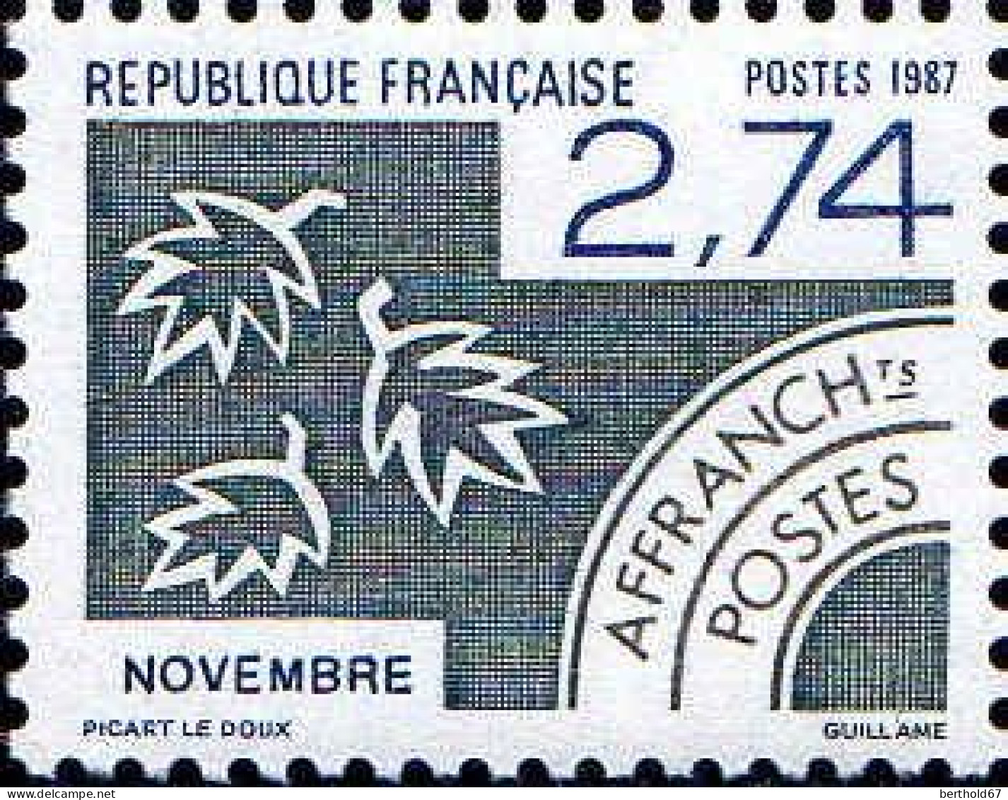 France Préo N** Yv:196 Mi:2590 Novembre - 1964-1988