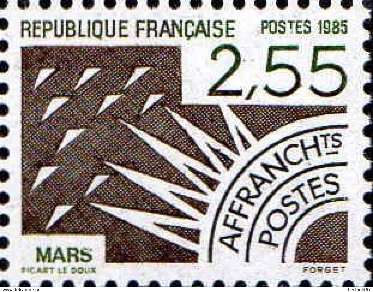 France Préo N** Yv:188 Mi:2481 Affranchts Postes Mars - 1964-1988