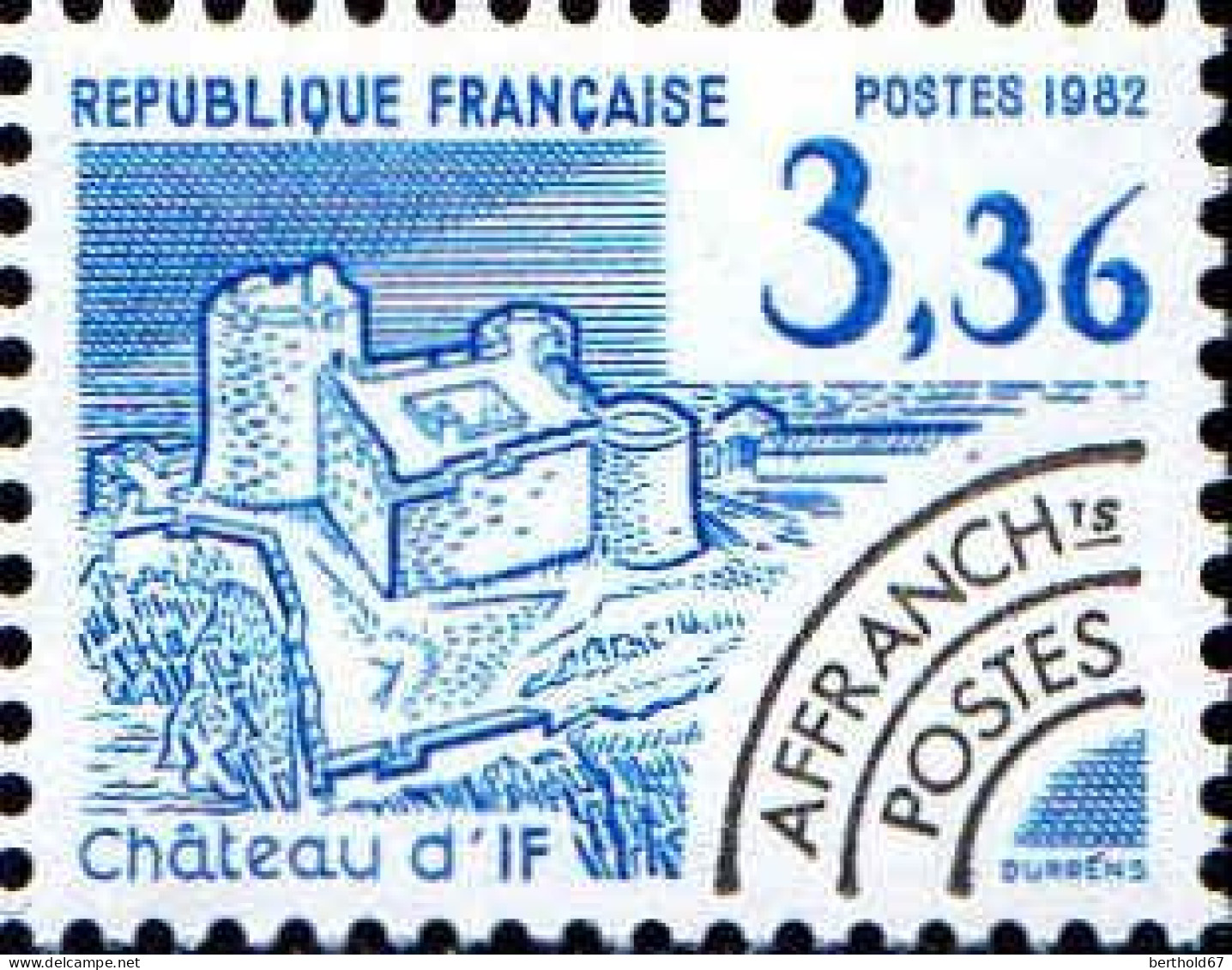 France Préo N** Yv:177 Mi:2317 Château D'If - 1964-1988