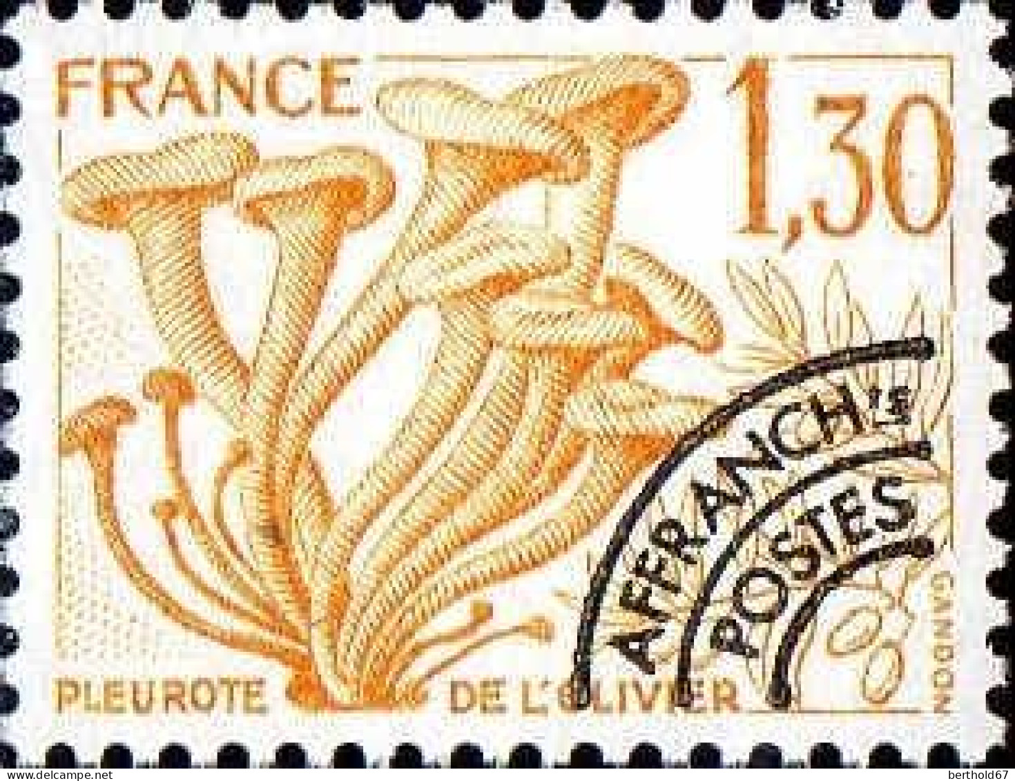 France Préo N** Yv:160 Mi:2138 Pleurote De L'olivier - 1964-1988