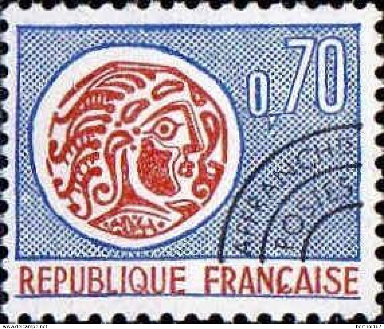 France Préo N** Yv:129 Mi:1658 Monnaie Gauloise - 1964-1988