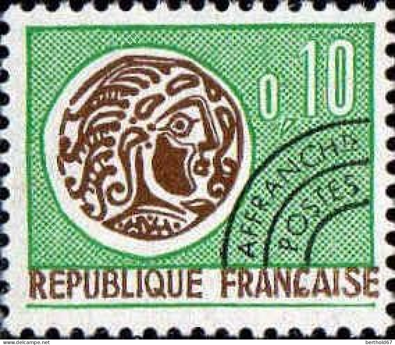 France Préo N** Yv:123 Mi:1476 Monnaie Gauloise - 1964-1988