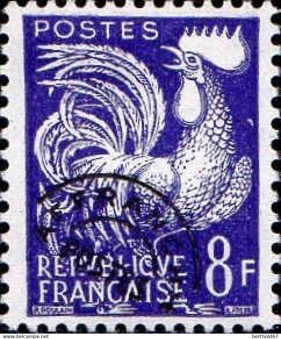 France Préo N* Yv:109 Mi:1235 Coq Gaulois (avec Charnière) - 1953-1960