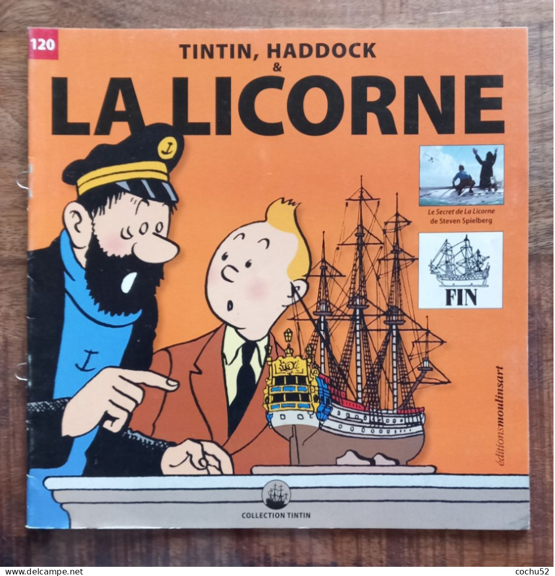 Tintin, Haddock & La Licorne, N° 120 – Editions Moulinsart, 2013 (L’univers Maritime D’Hergé) - Andere & Zonder Classificatie