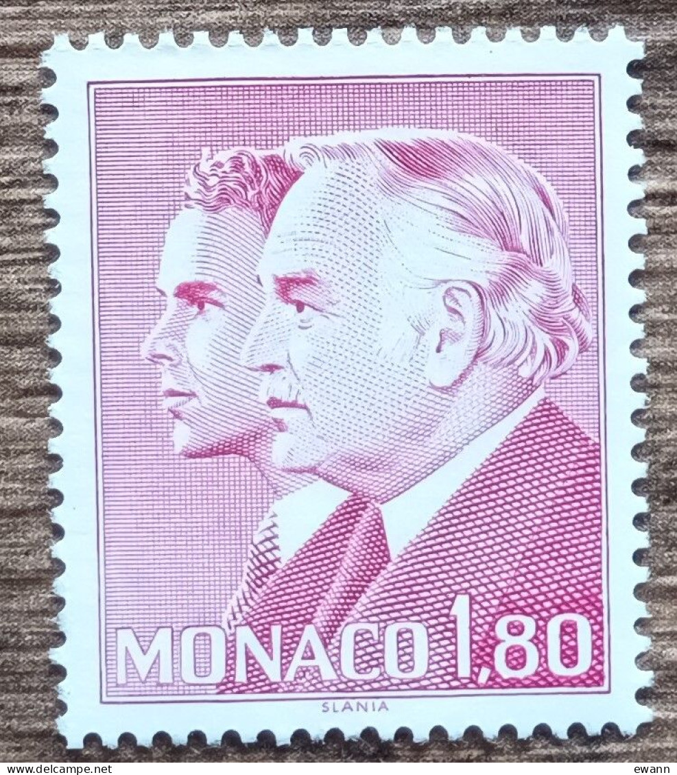 Monaco - YT N°1336 - Princes Rainier III Et Albert - 1982 - Neuf - Unused Stamps