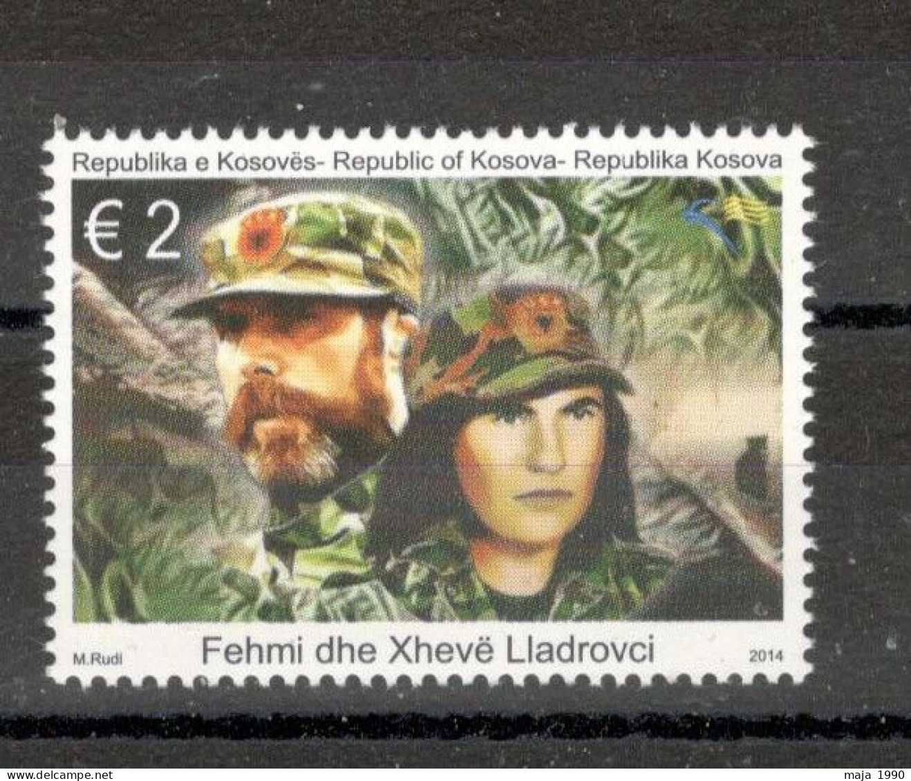 KOSOVO - MNH STAMP - FAMOUS - 2014. - Kosovo