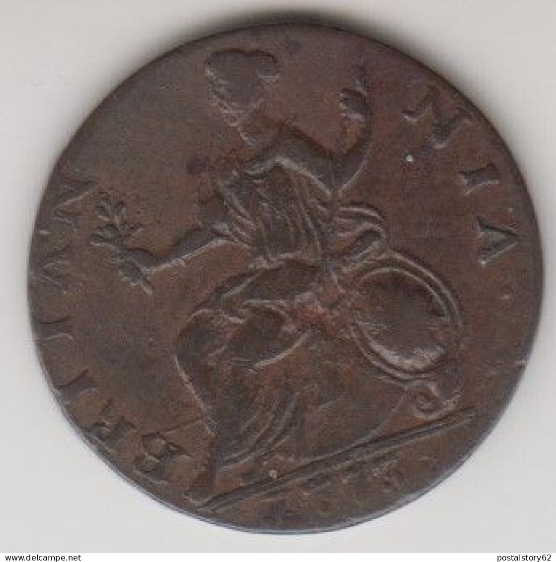 George III° - Half Penny 1773 - B. 1/2 Penny