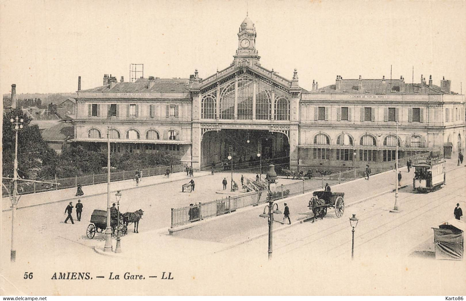 Amiens * La Gare * Tram Tramway * Attelage - Amiens