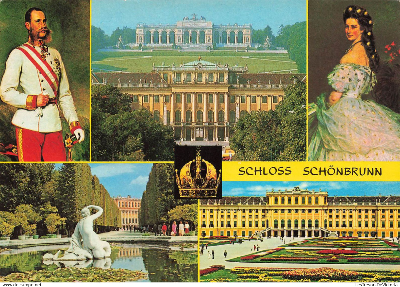 AUTRICHE - Vienne - Château De Schoenbrunn - Colorisé - Carte Postale - Schloss Schönbrunn