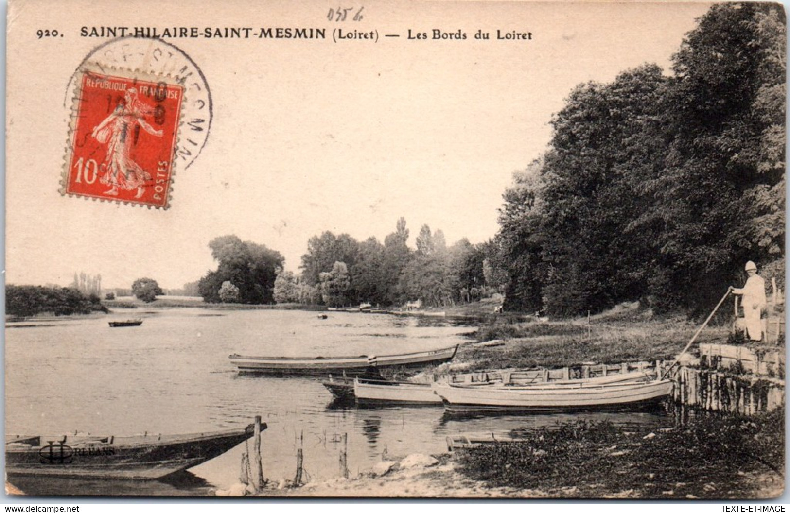 45 SAINT HILAIRE SAINT MESMIN - Barques En Bords De Loiret  - Andere & Zonder Classificatie