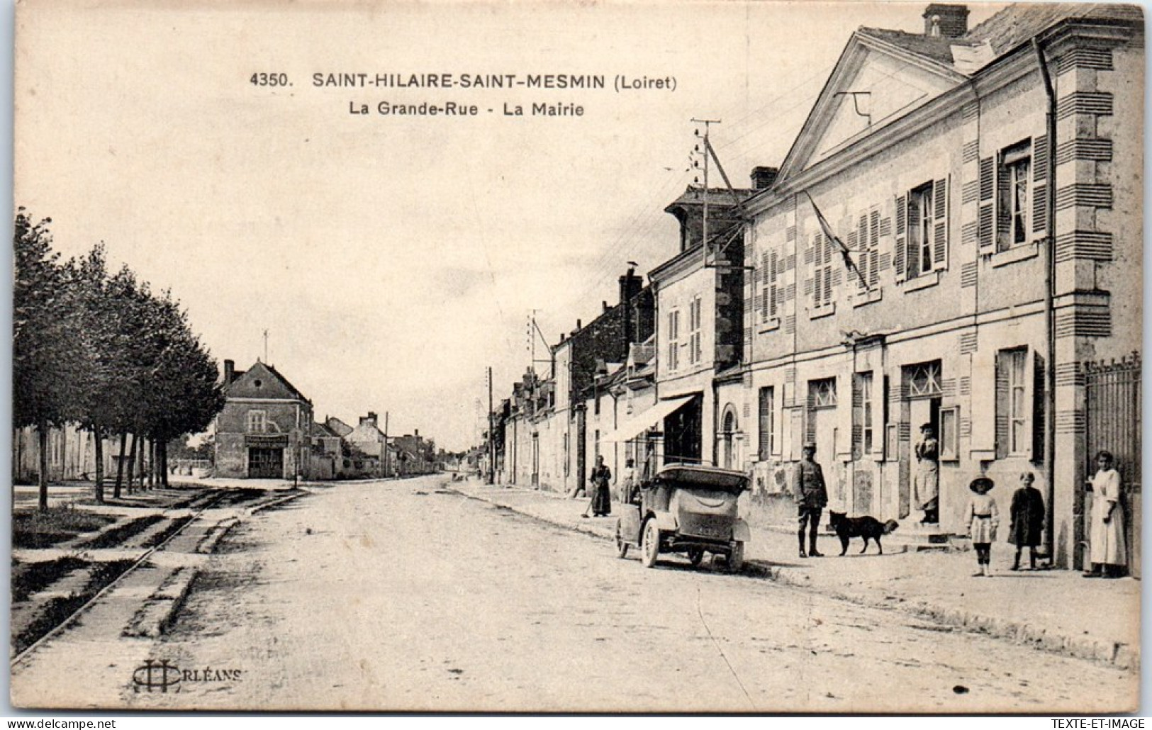 45 SAINT HILAIRE SAINT MESMIN - La Mairie Et La Grande Rue. - Andere & Zonder Classificatie