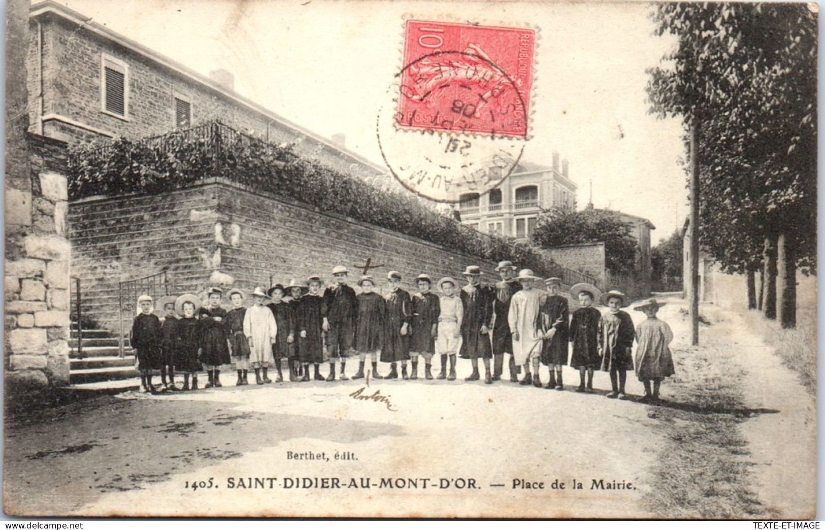 69 SAINT DIDIER AU MONT D'OR - Place De La Mairie - Otros & Sin Clasificación