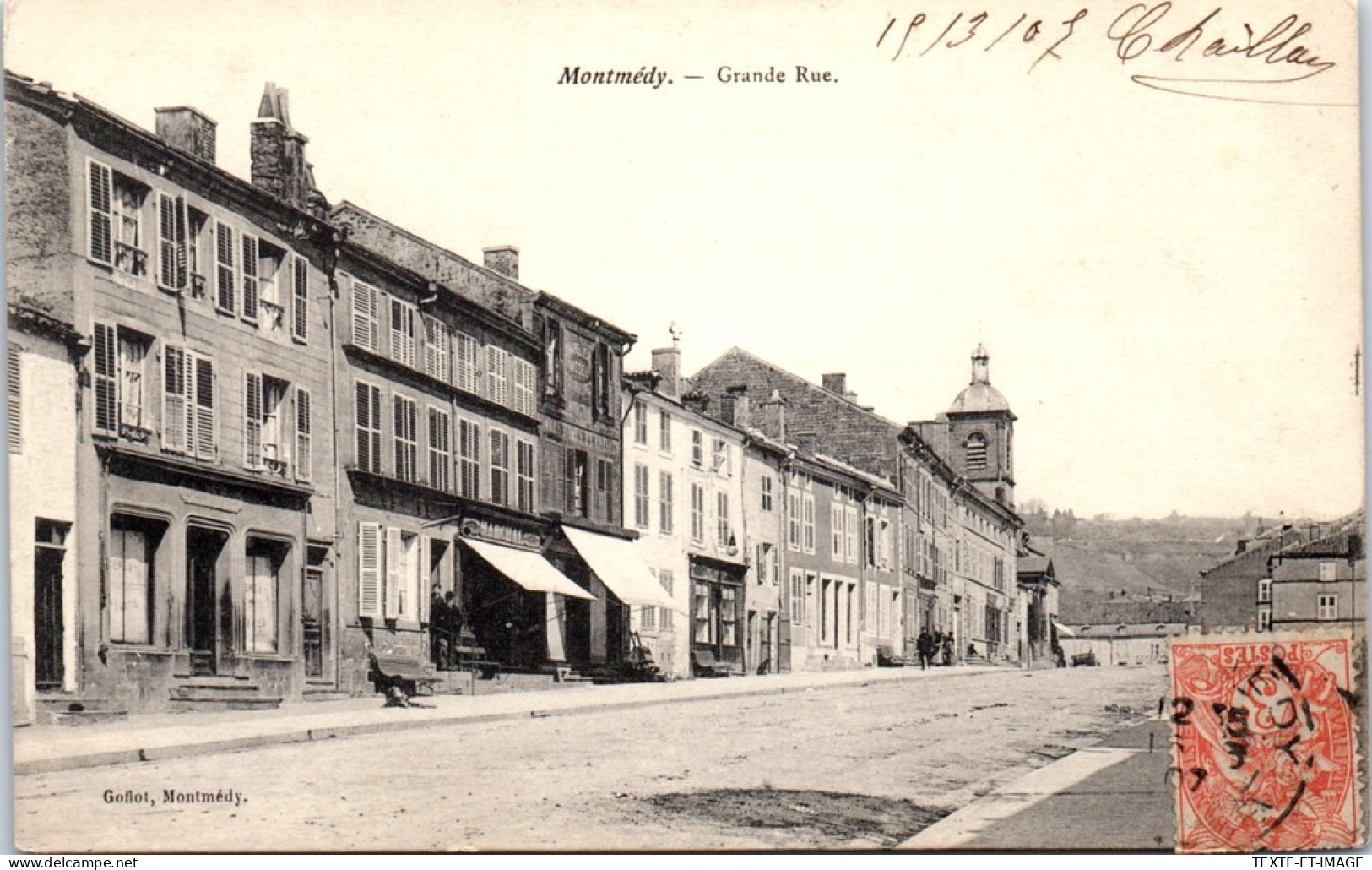55 MONTMEDY - La Grande Rue. - Montmedy