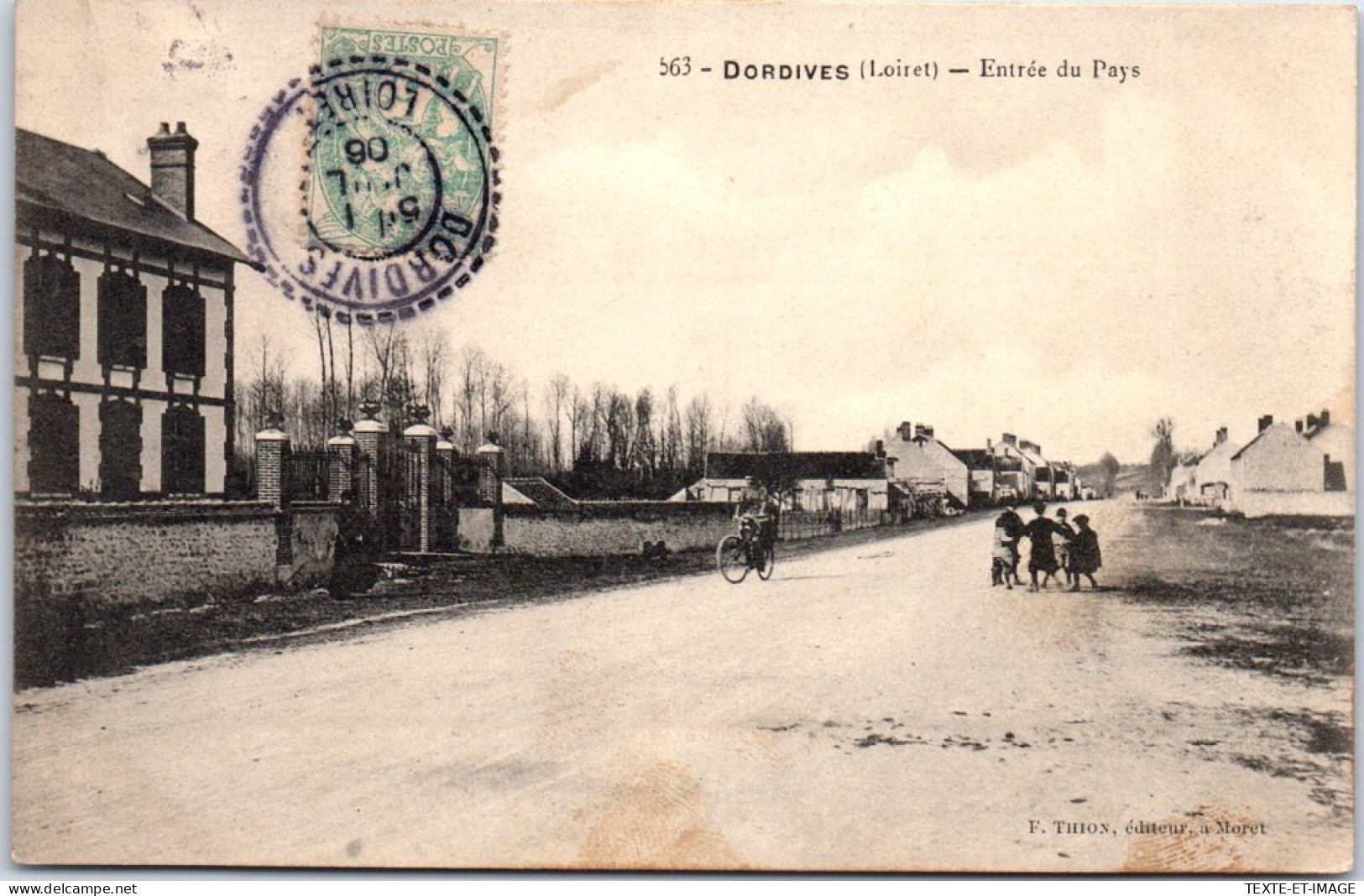 45 DORDIVES - Entree Du Pays  - Dordives