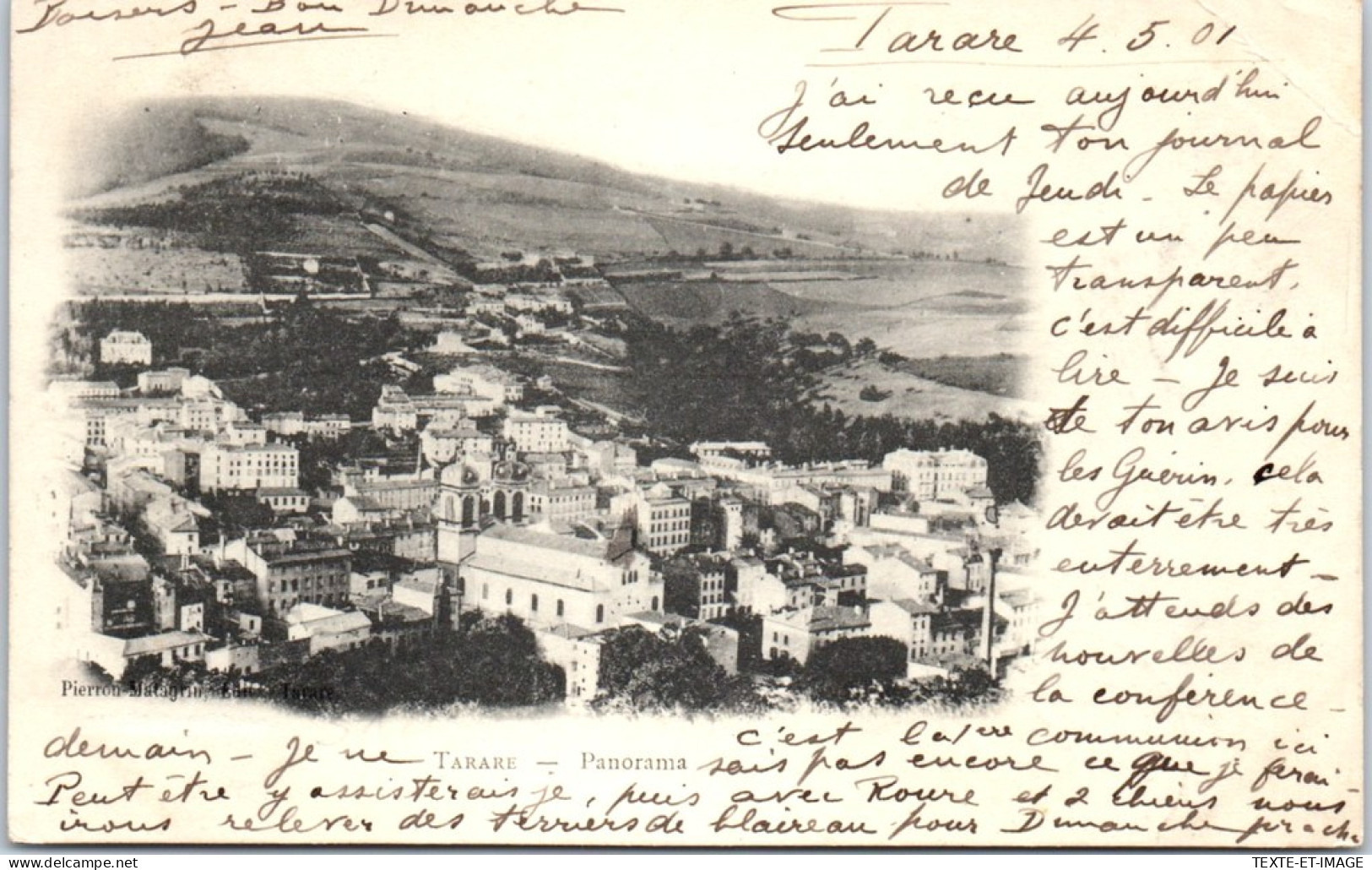 69 TARARE - Panorama De La Ville.  - Tarare