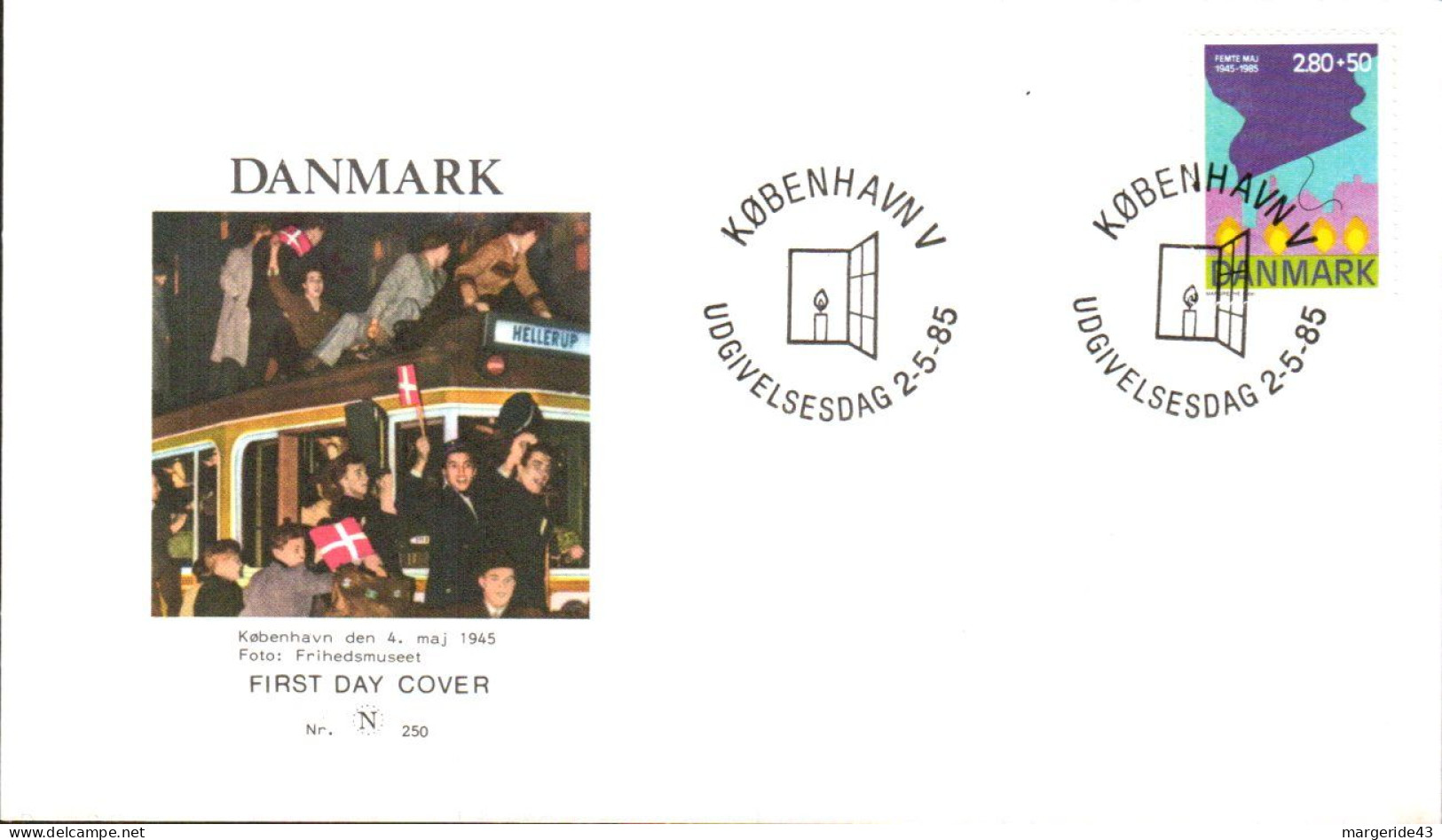 DANEMARK LOT DE 58 LETTRES, ET FDC - Vrac (max 999 Timbres)