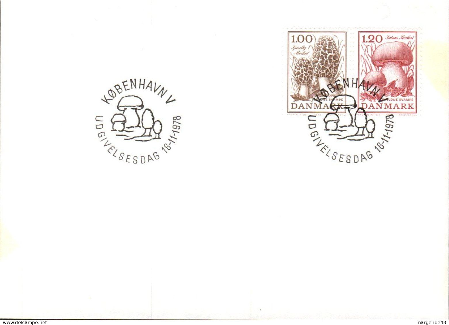 DANEMARK LOT DE 58 LETTRES, ET FDC