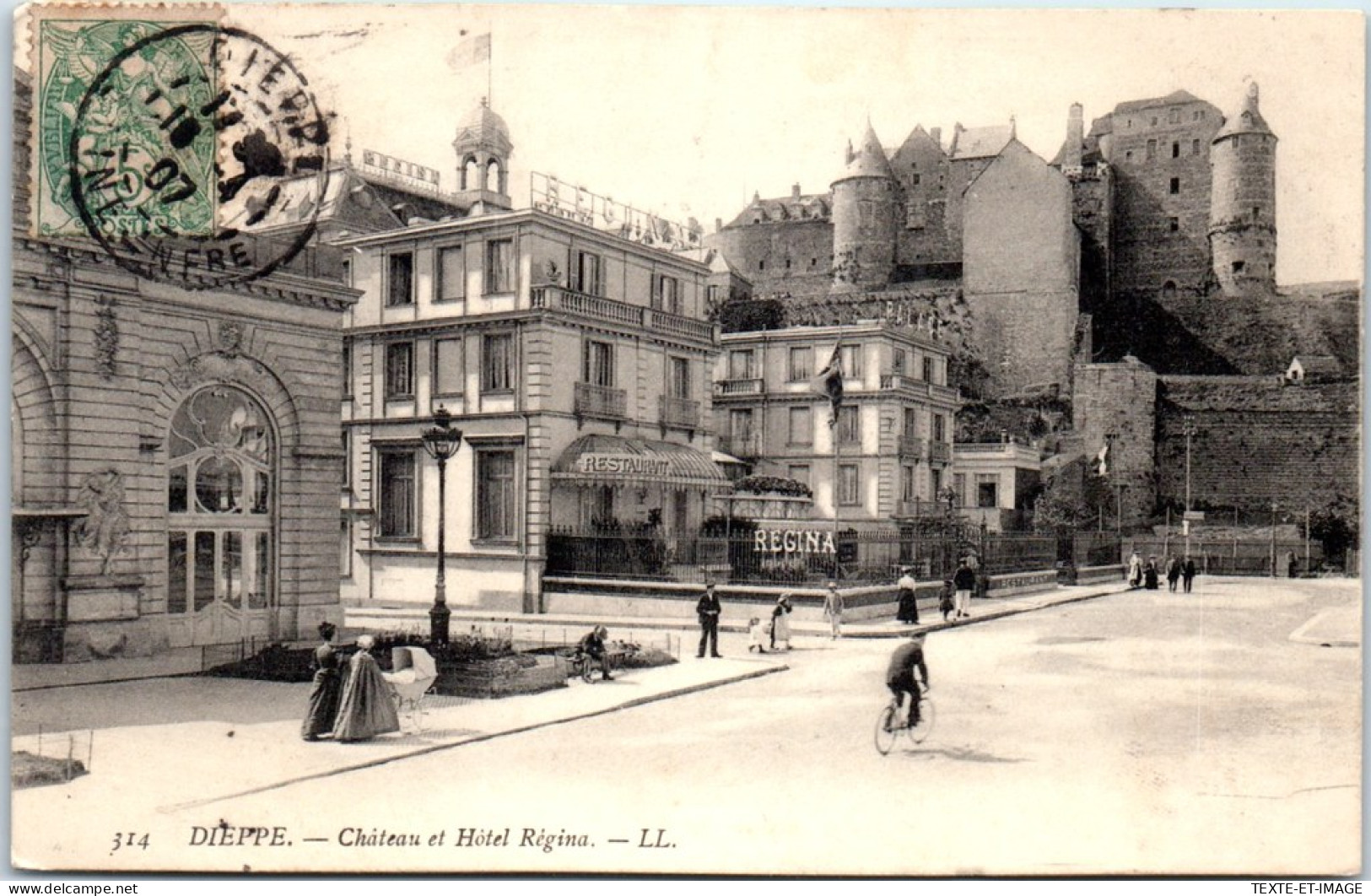 76 DIEPPE - CHATEAUet Hotel Regina  - Dieppe