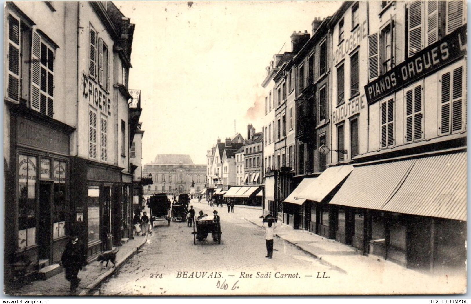 60 BEAUVAIS - Perspective Rue Sadi Carnot  - Beauvais