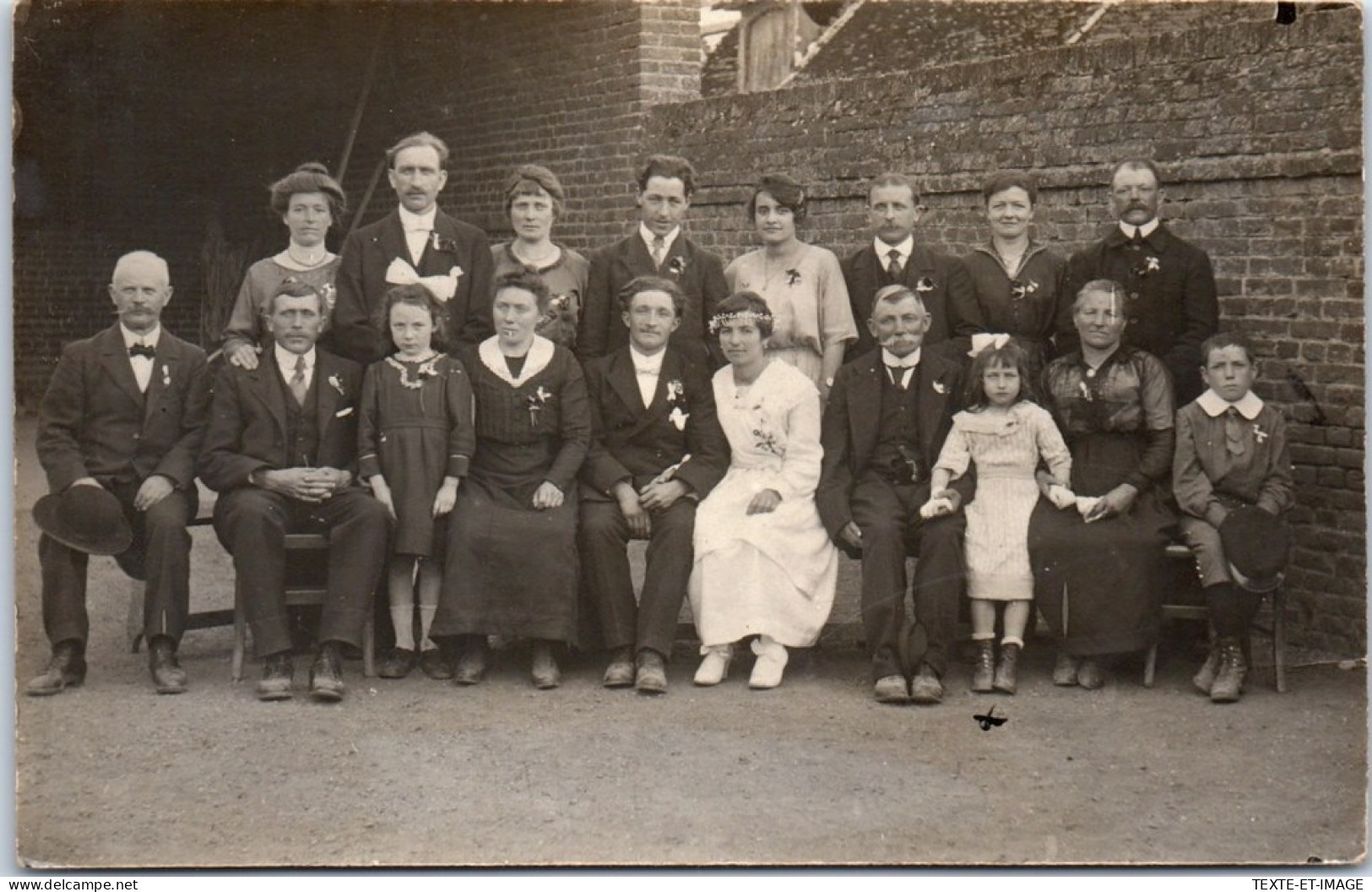 60 HEMEVILLERS - CARTE PHOTO - Un Mariage  - Other & Unclassified