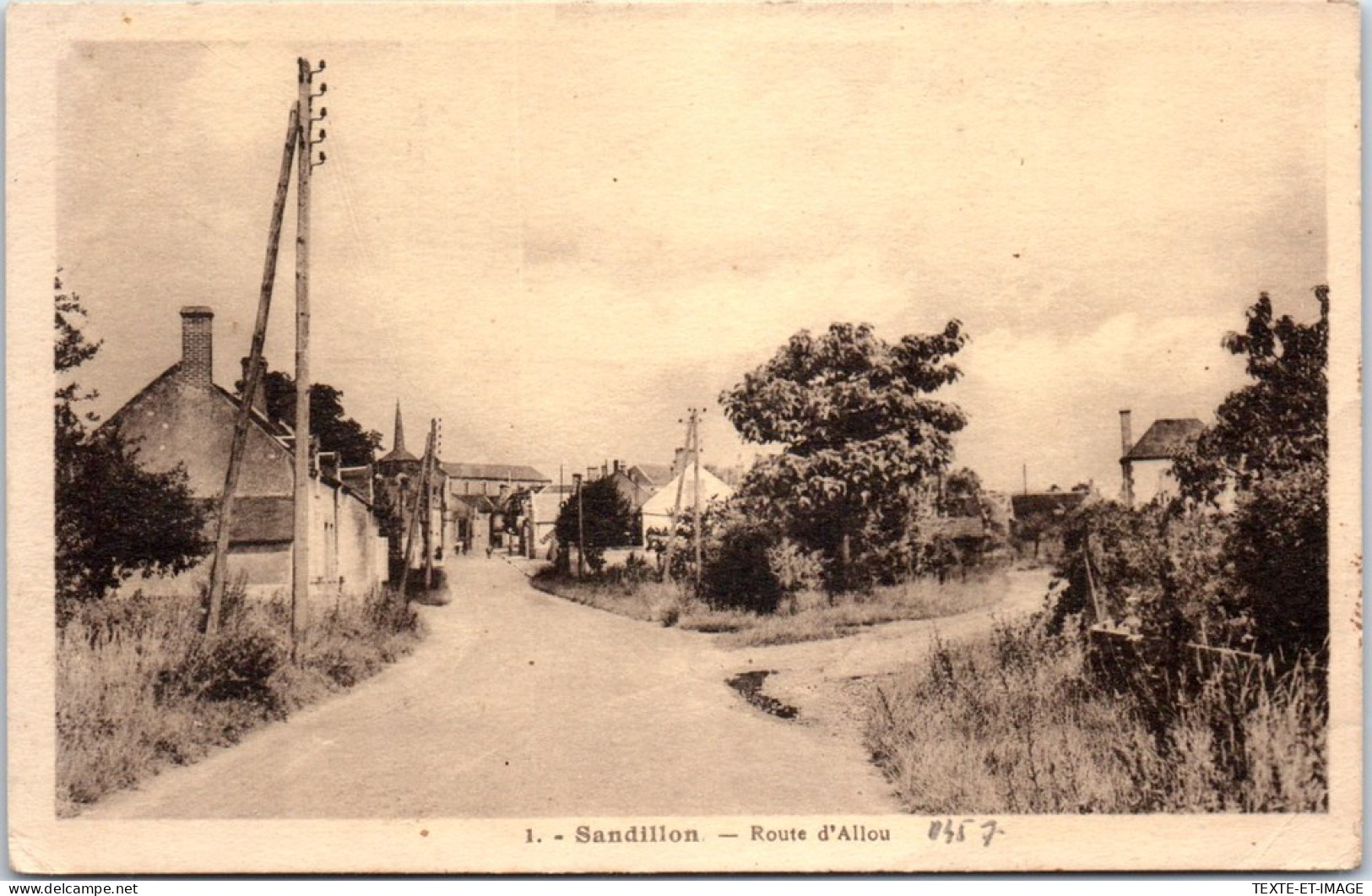 45 SANDILLON - La Route D'allou  - Sonstige & Ohne Zuordnung