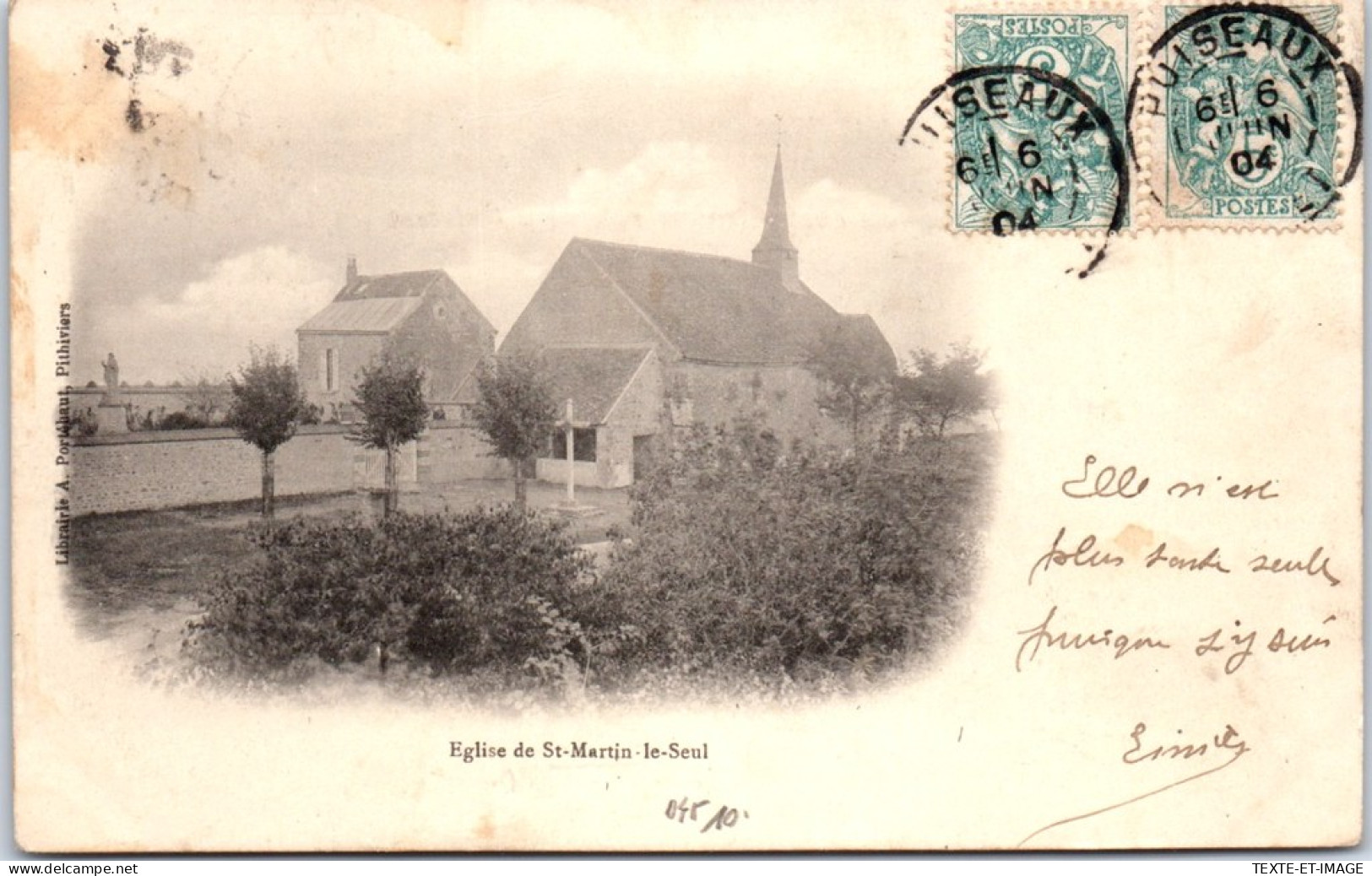 45 SAINT MARTIN LE SEUL - Vue De L'eglise  - Sonstige & Ohne Zuordnung