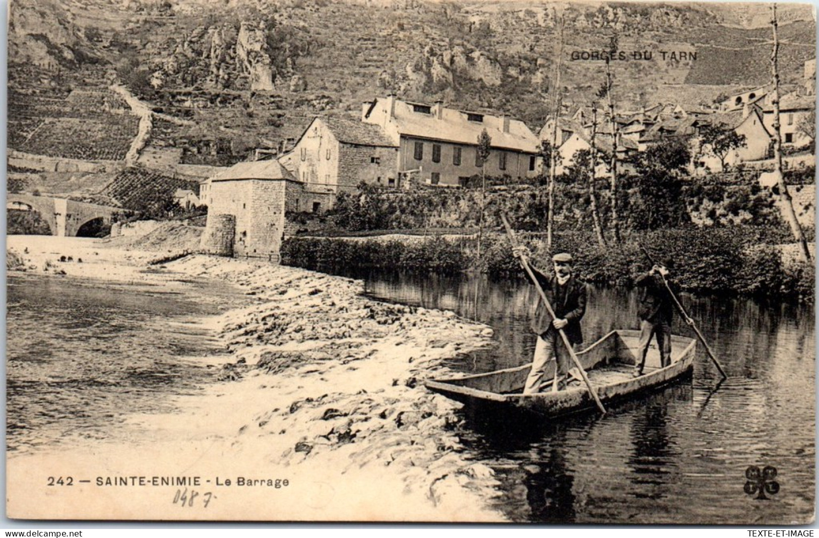 48 SAINTE ENIMIE - Le Barrage. - Sonstige & Ohne Zuordnung