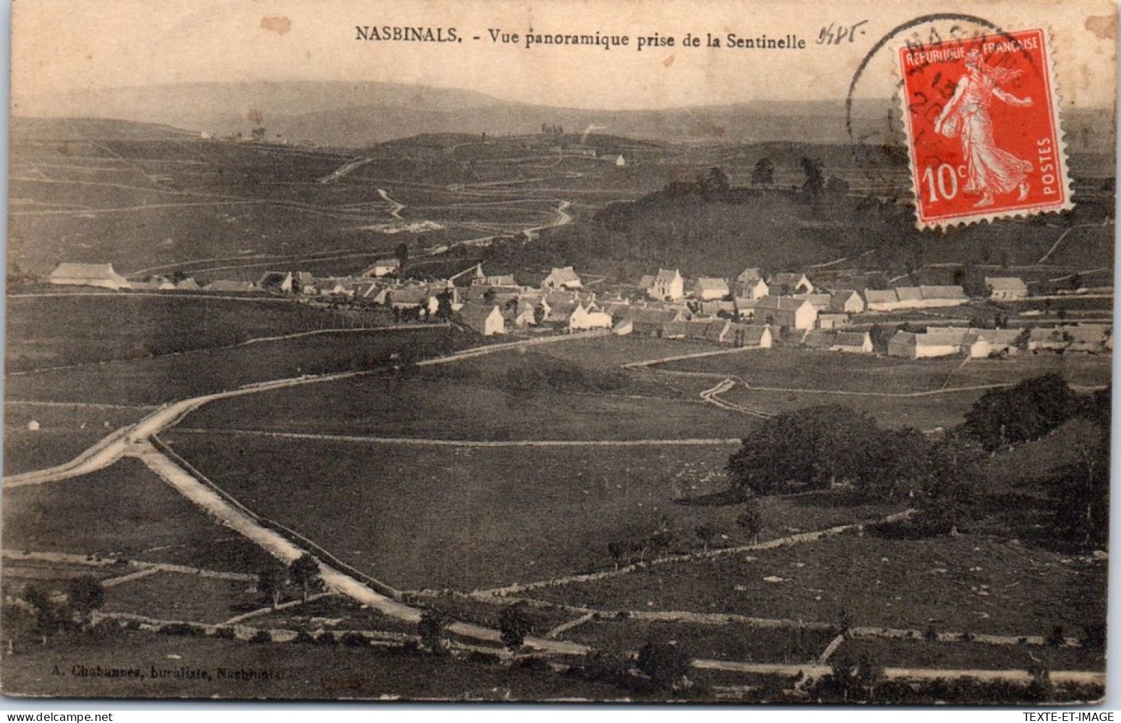 48 NASBINALS - Vue Generale De La Localite  - Sonstige & Ohne Zuordnung