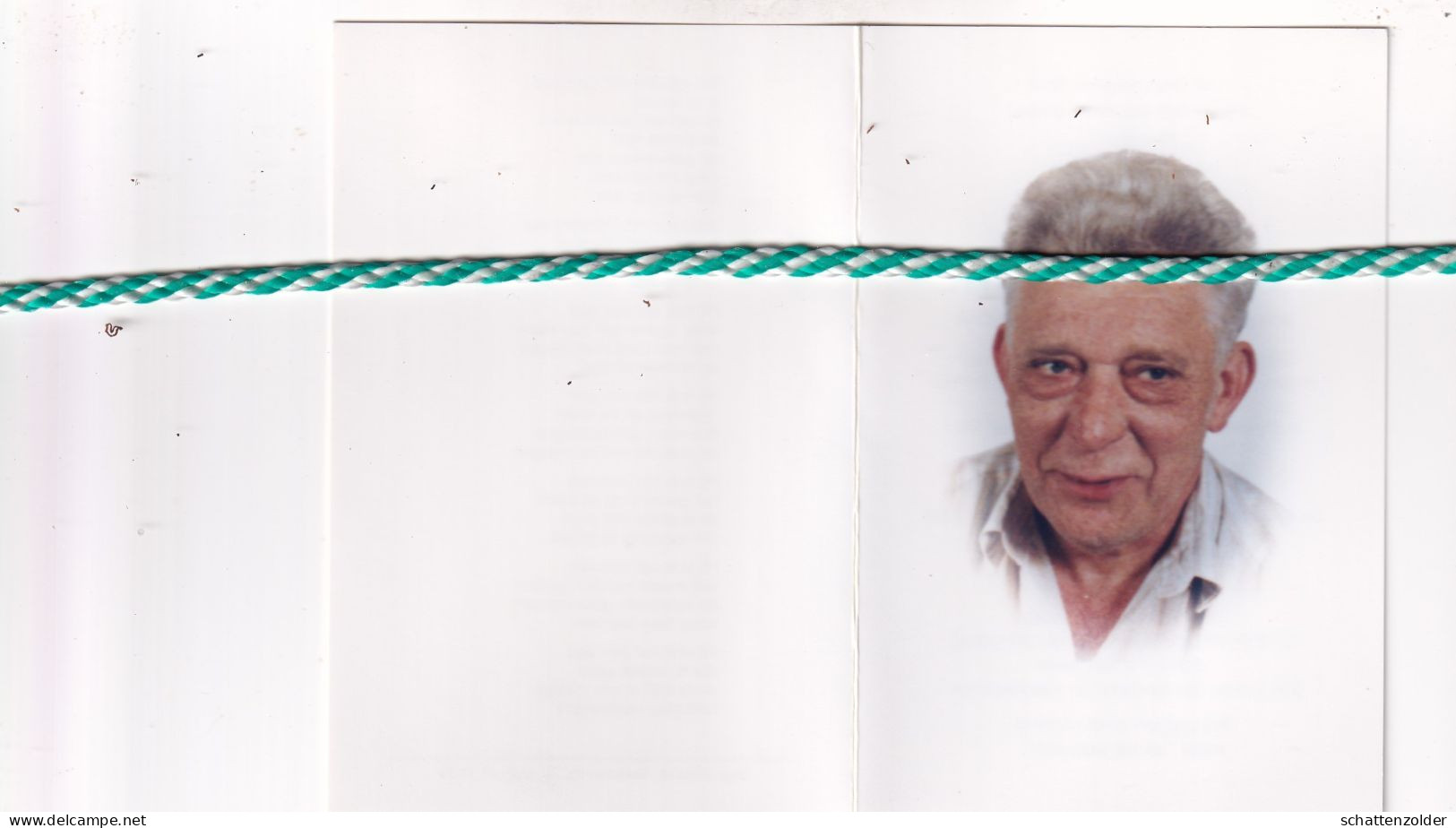 Jacques Van De Putte-Acar, Leupegem 1937, Schorisse 1999. Foto - Obituary Notices