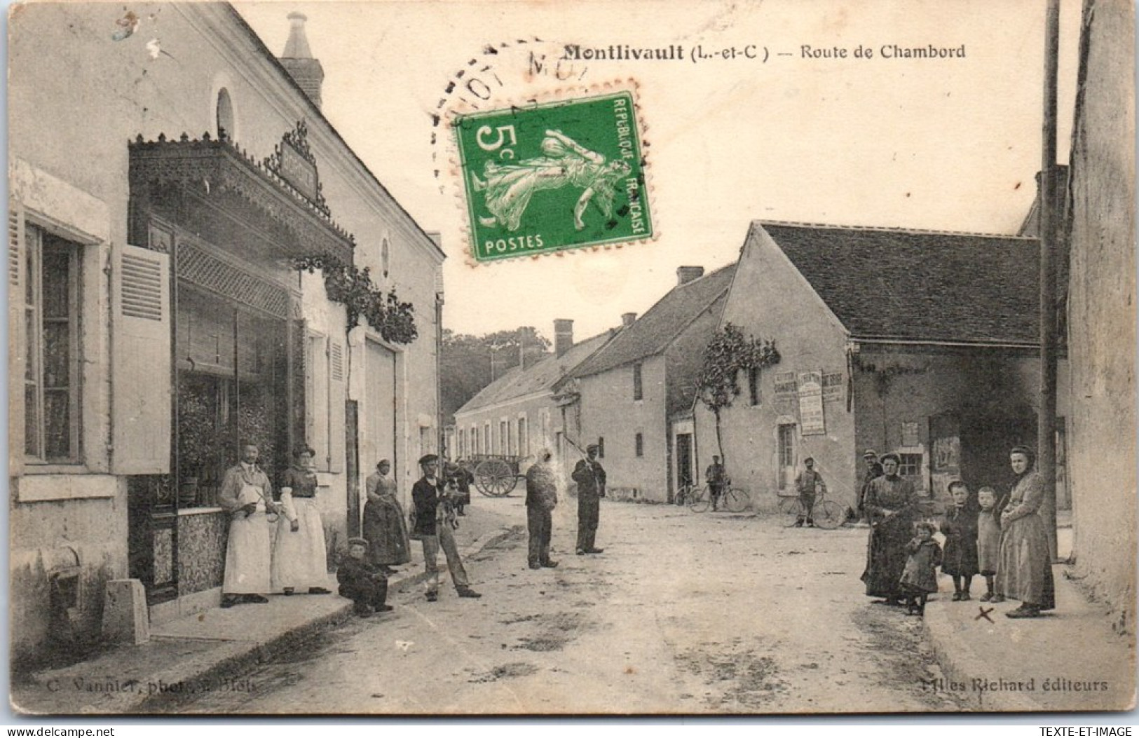 41 MONTLIVAULT - La Route De Chambord  - Other & Unclassified