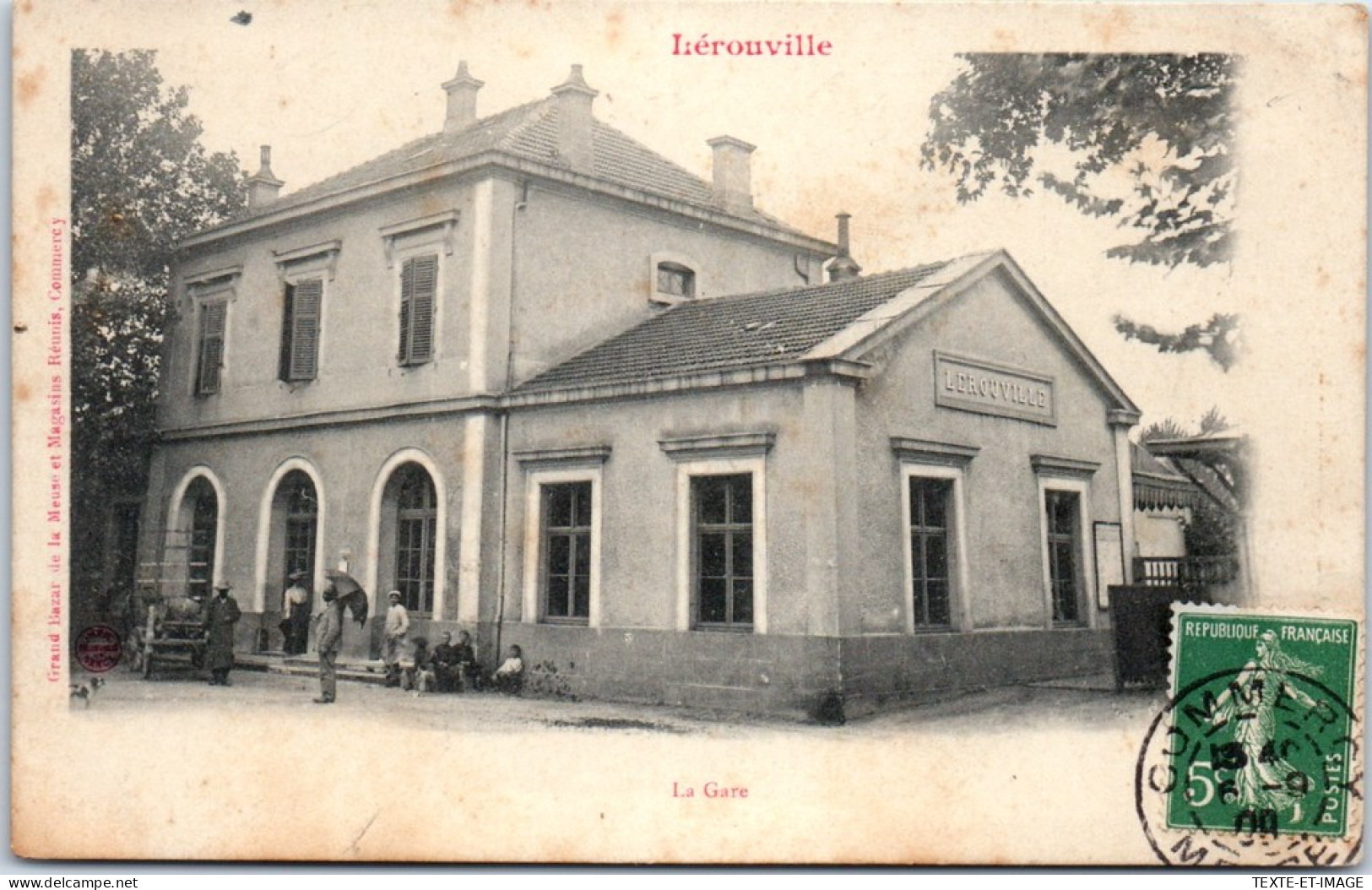 55 LEROUVILLE - Vue De La Gare  - Lerouville
