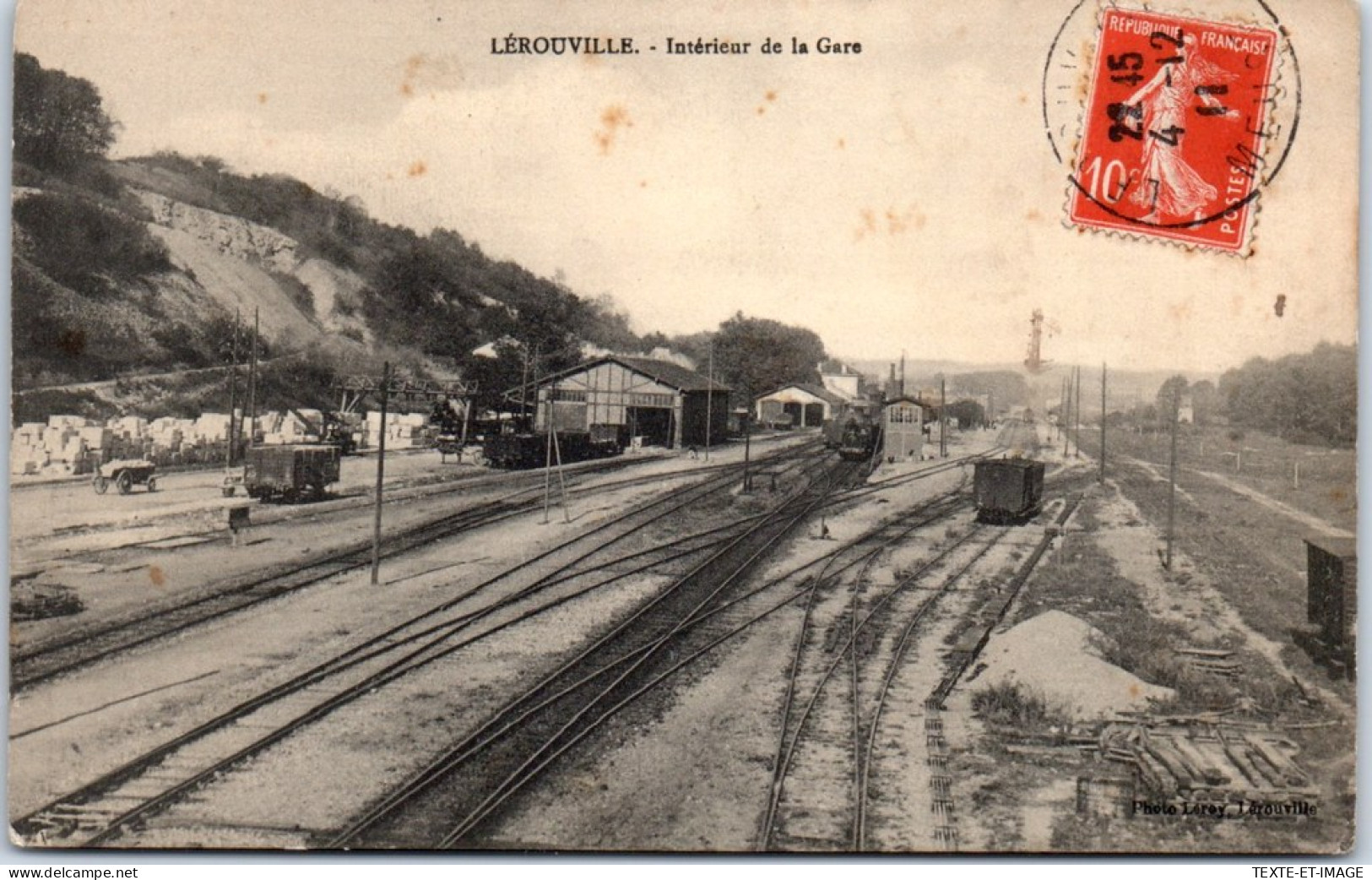 55 LEROUVILLE - Interieur De La Gare  - Lerouville