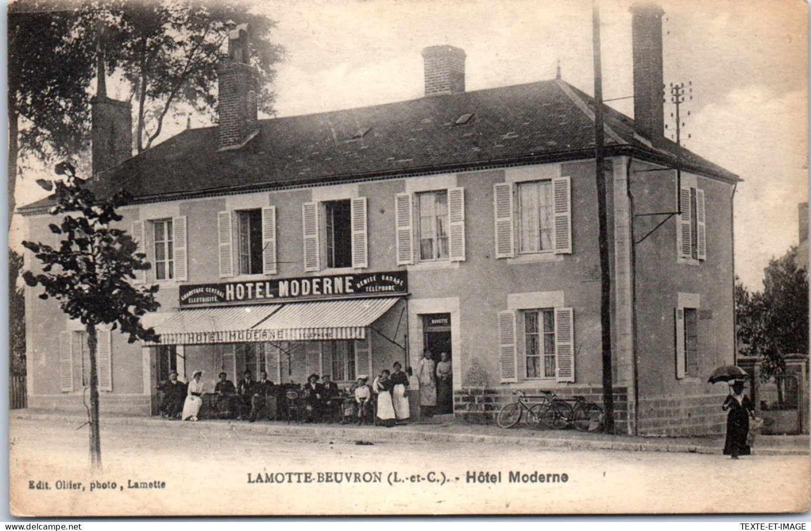 41 LA MOTTE BEUVRON - Vue D'ensemble De L'hotel Moderne. - Lamotte Beuvron