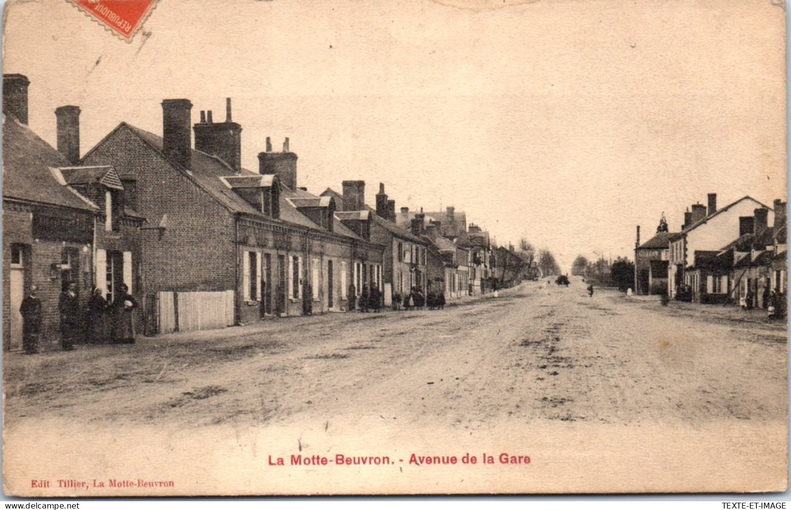 41 LA MOTTE BEUVRON - Perspective De L'avenue De La Gare  - Lamotte Beuvron