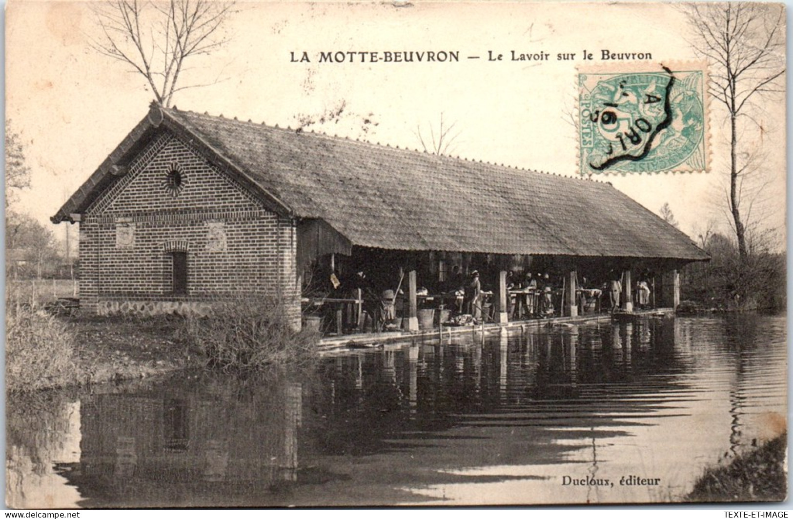 41 LA MOTTE BEUVRON - Lavoir Sur Le Beuvron  - Lamotte Beuvron