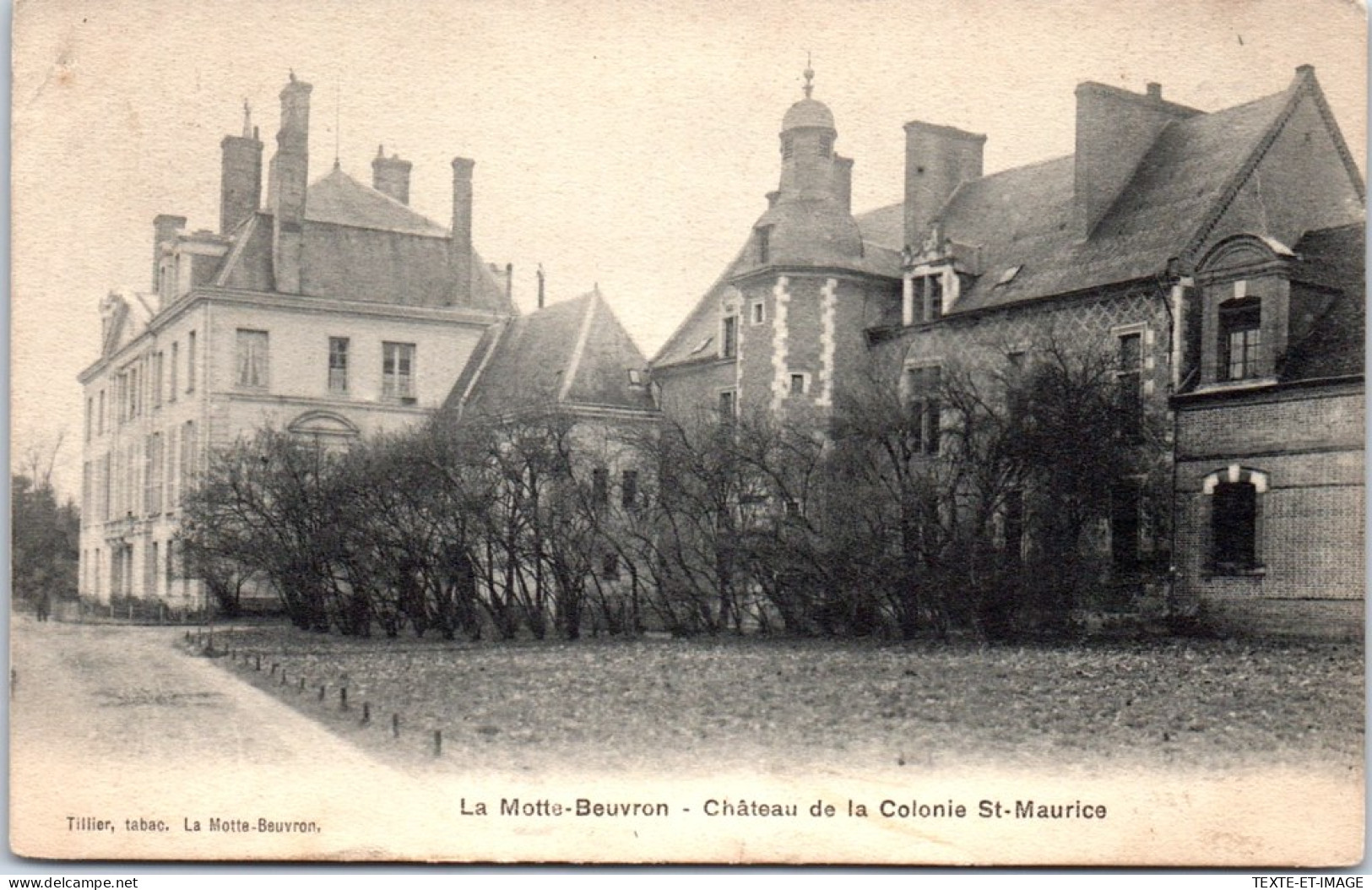 41 LA MOTTE BEUVRON - CHATEAUde La Colonie Saint Maurice  - Lamotte Beuvron