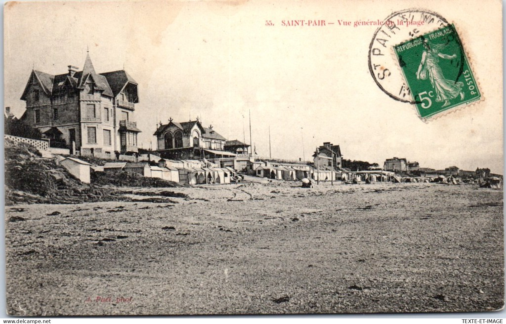 50 SAINT PAIR SUR MER - Vue Generale De La Plage. - Saint Pair Sur Mer