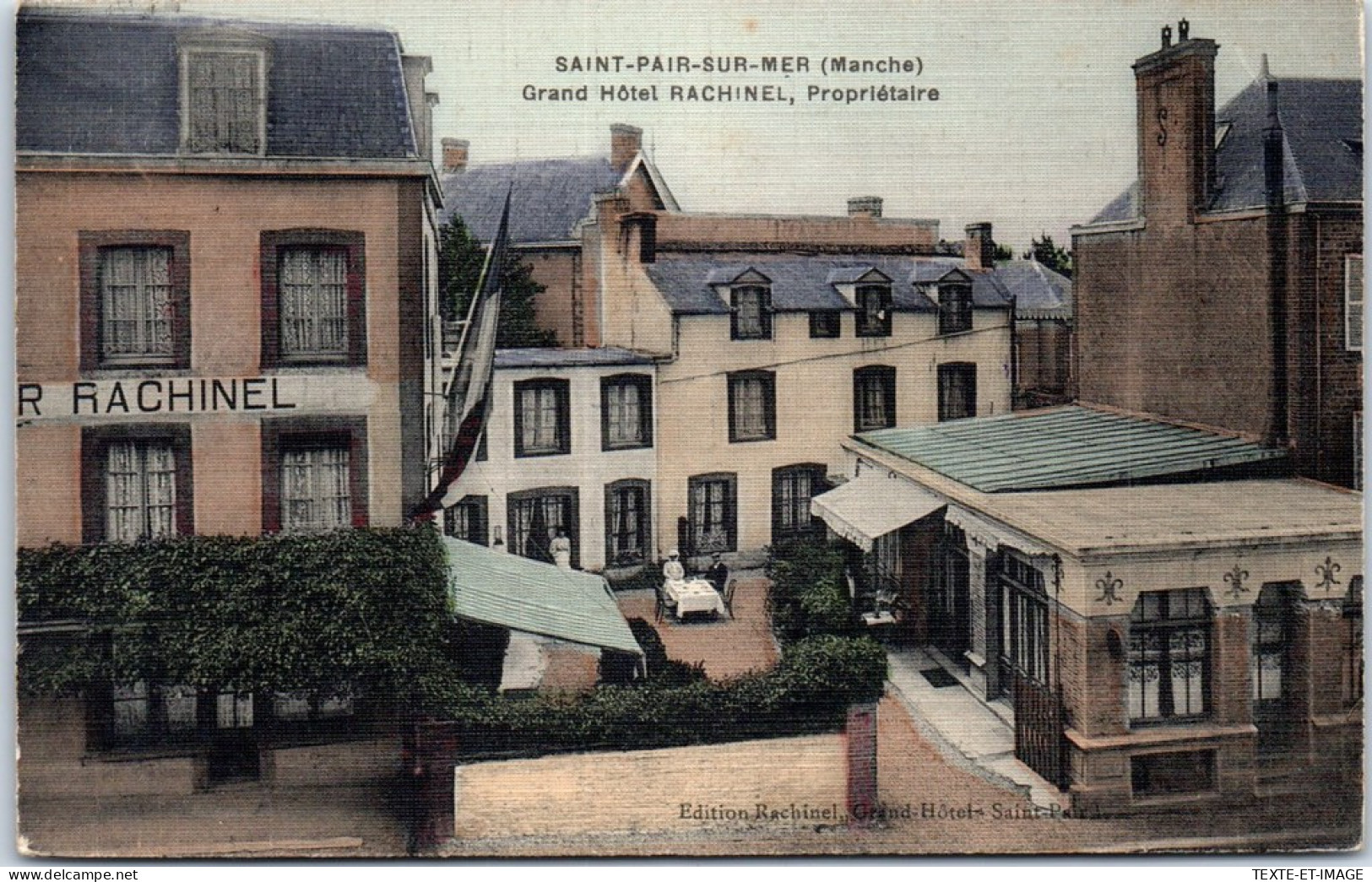 50 SAINT PAIR SUR MER - Grand Hotel RACHINEL  - Saint Pair Sur Mer