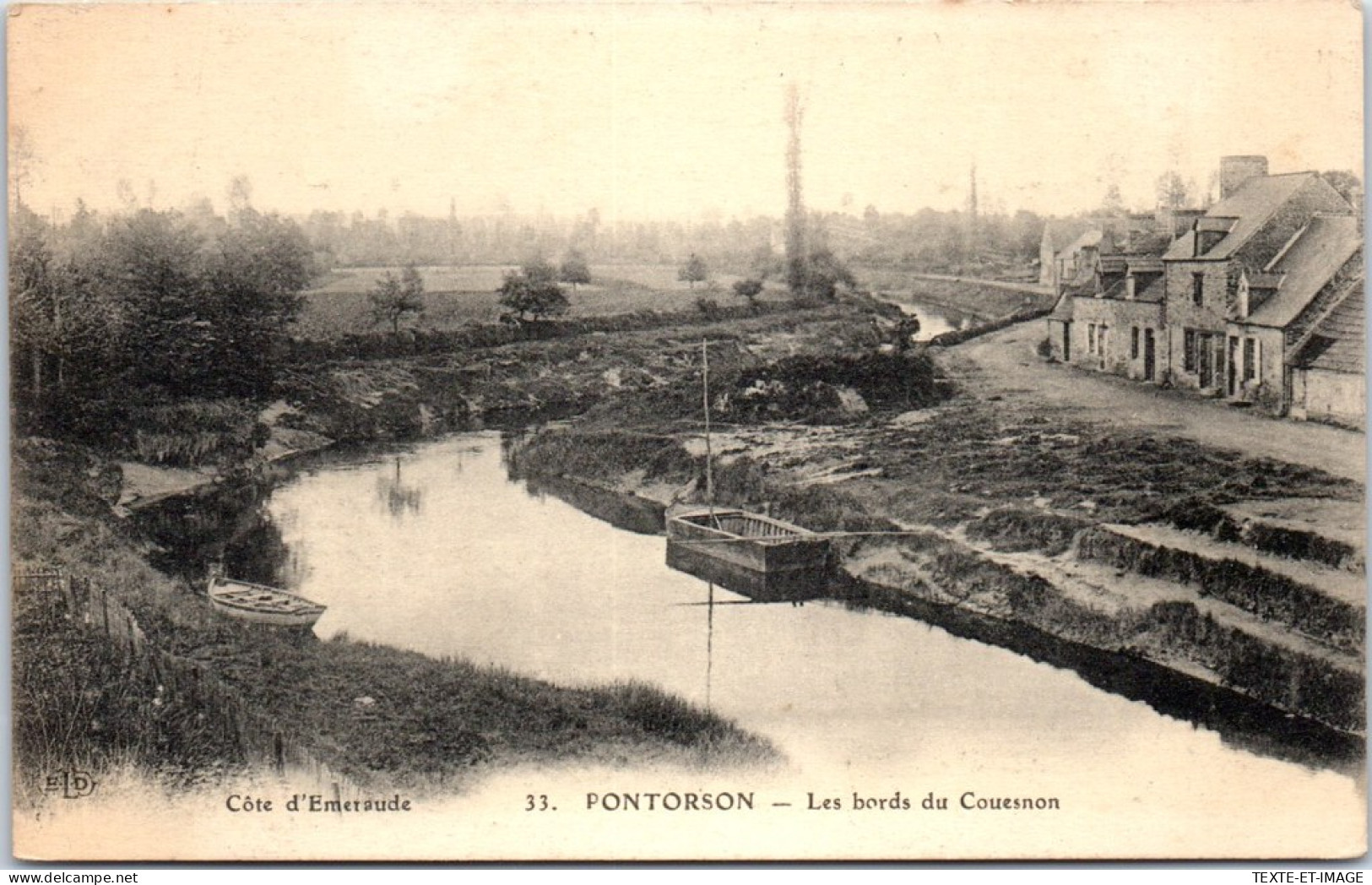 50 PONTORSON - Les Bords Du Couesnon  - Pontorson