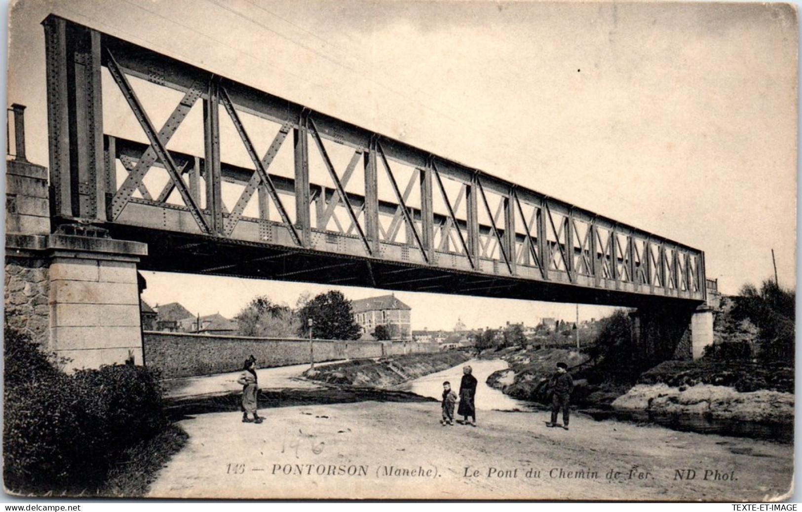 50 PONTORSON - Le Pont De Chemin De Fer  - Pontorson