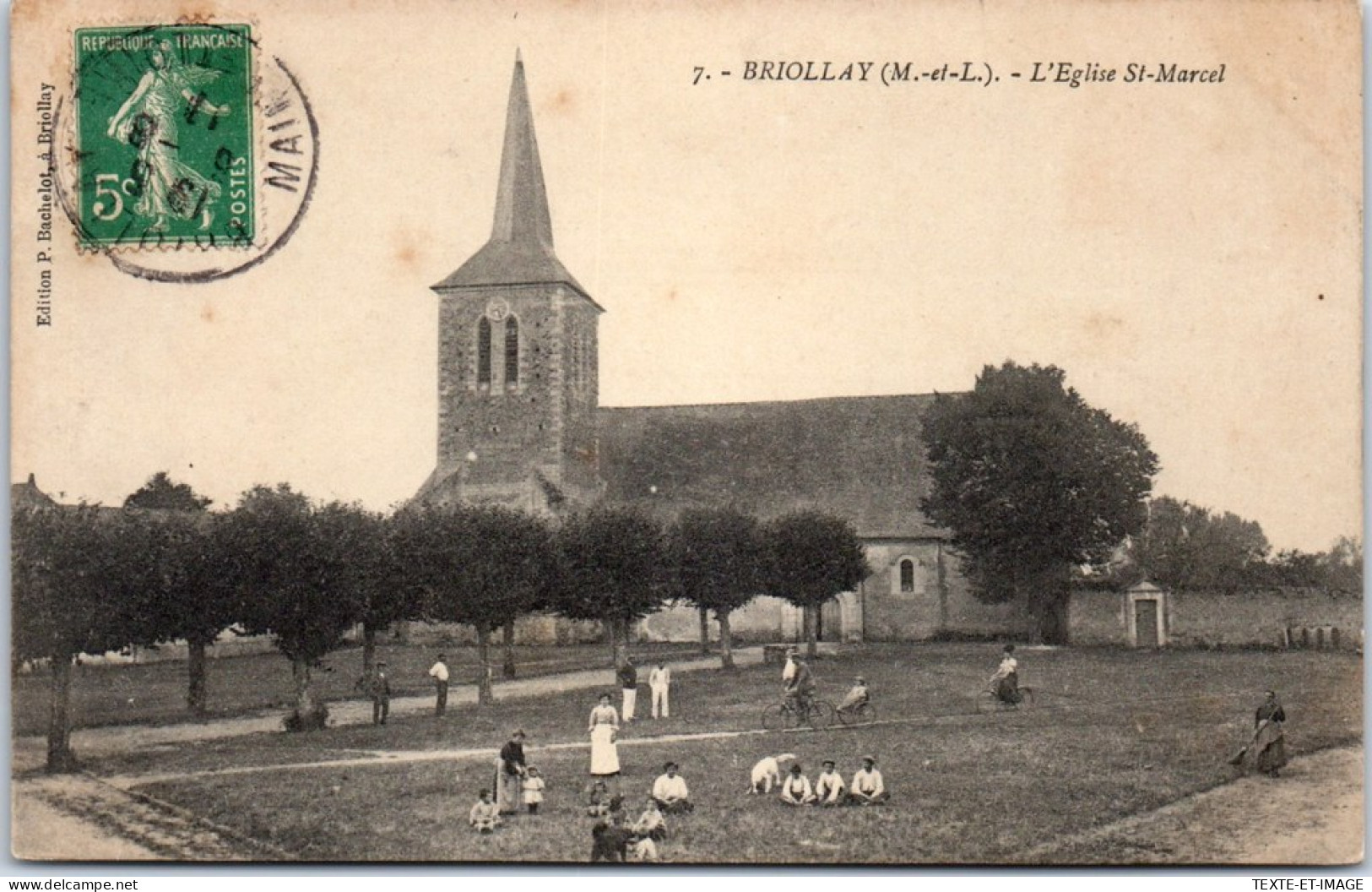 49 BRIOLLAY - L'eglise Saint Marcel  - Sonstige & Ohne Zuordnung