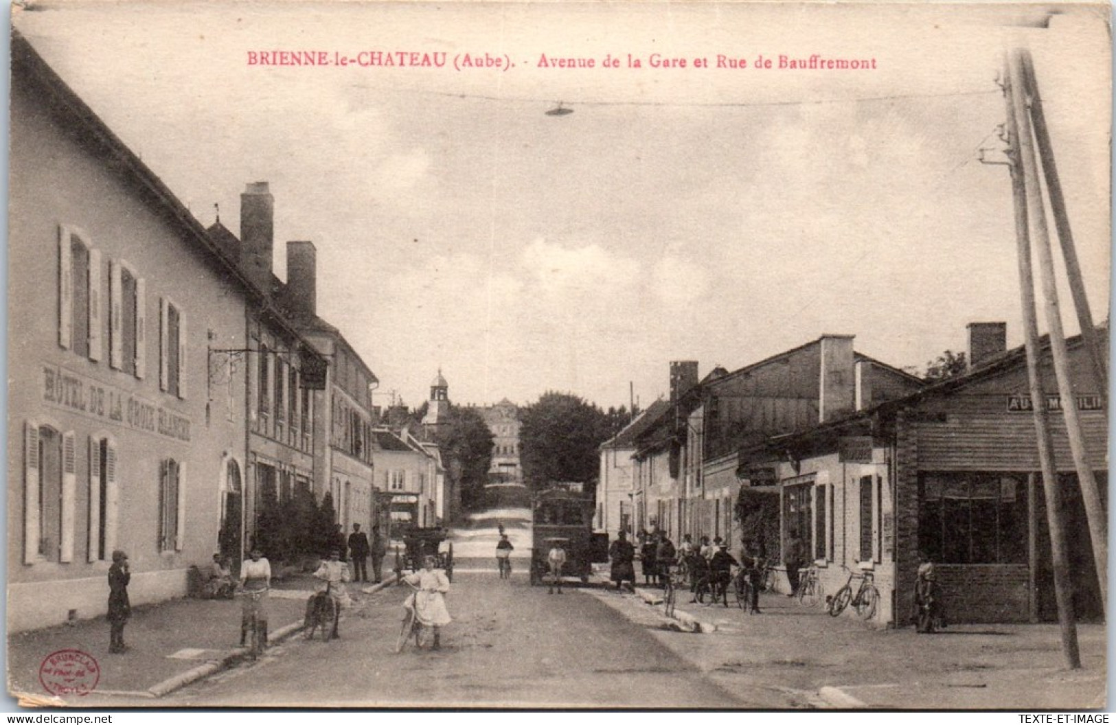 10 BRIENNE LE CHATEAU- Avenue De La Gare & Rue Bauffremont  - Other & Unclassified