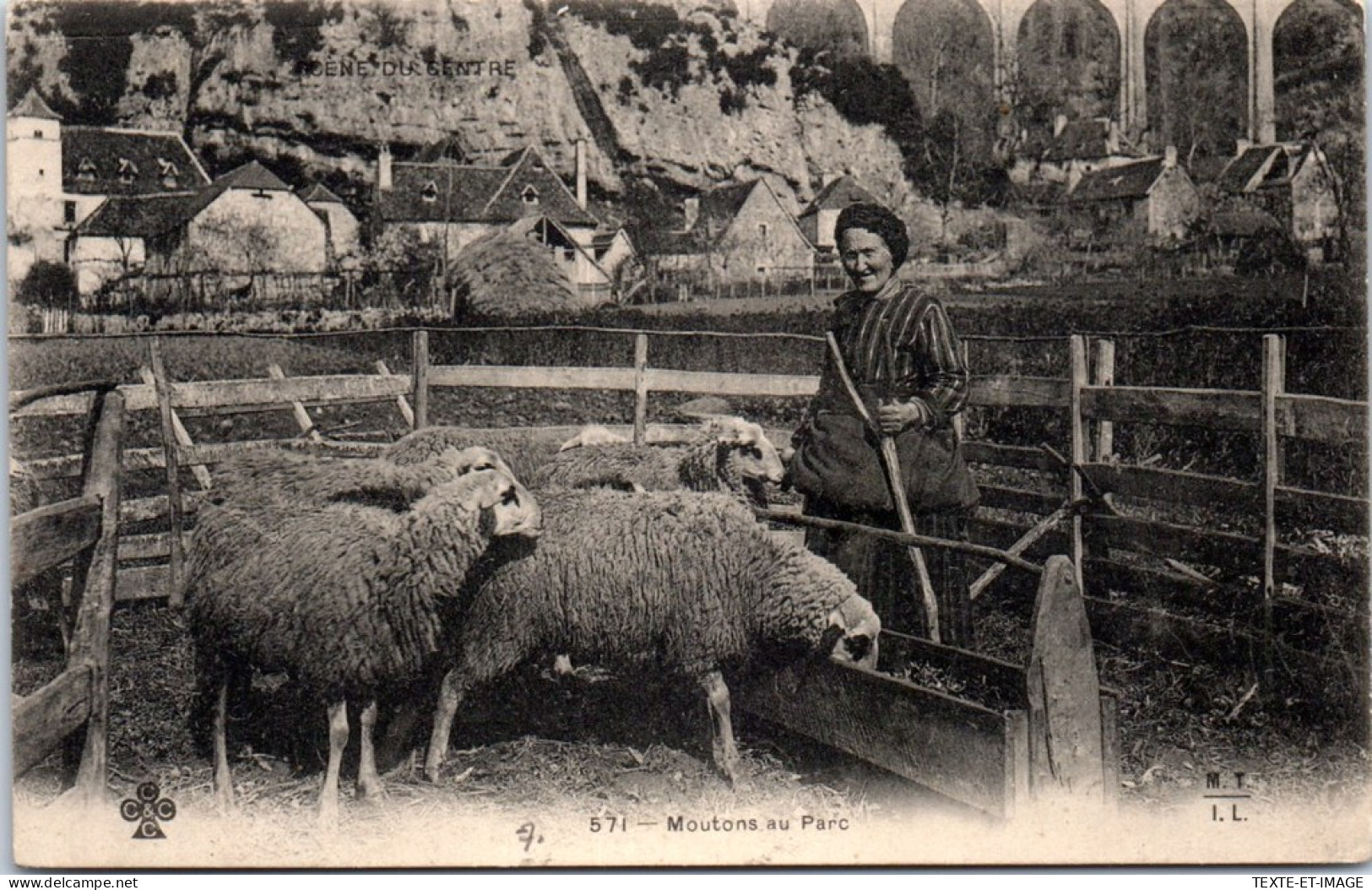 AGRICULTURE - VIE AUX CHAMPS - Moutons Au Parc  - Sonstige & Ohne Zuordnung