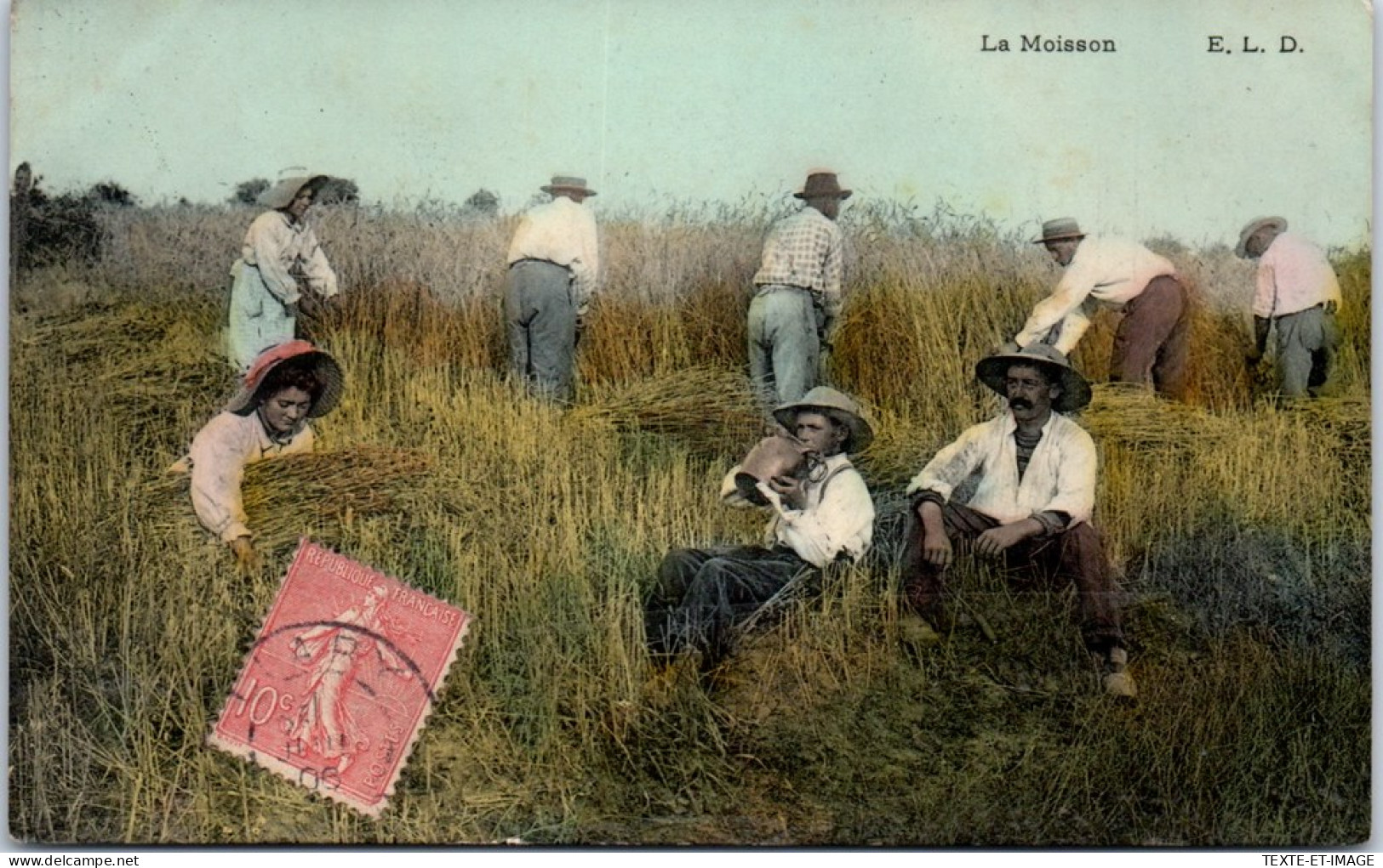 AGRICULTURE - VIE AUX CHAMPS - La Moisson  - Autres & Non Classés